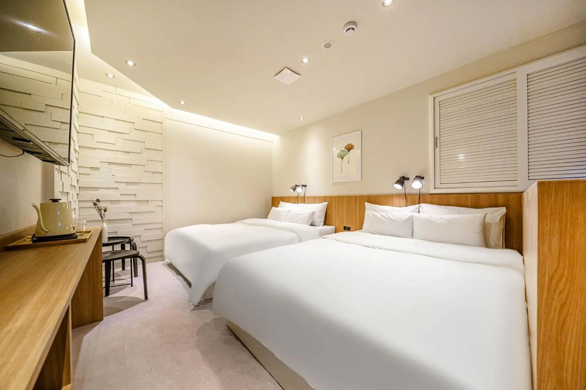 Bed in Hotel Less Seoul