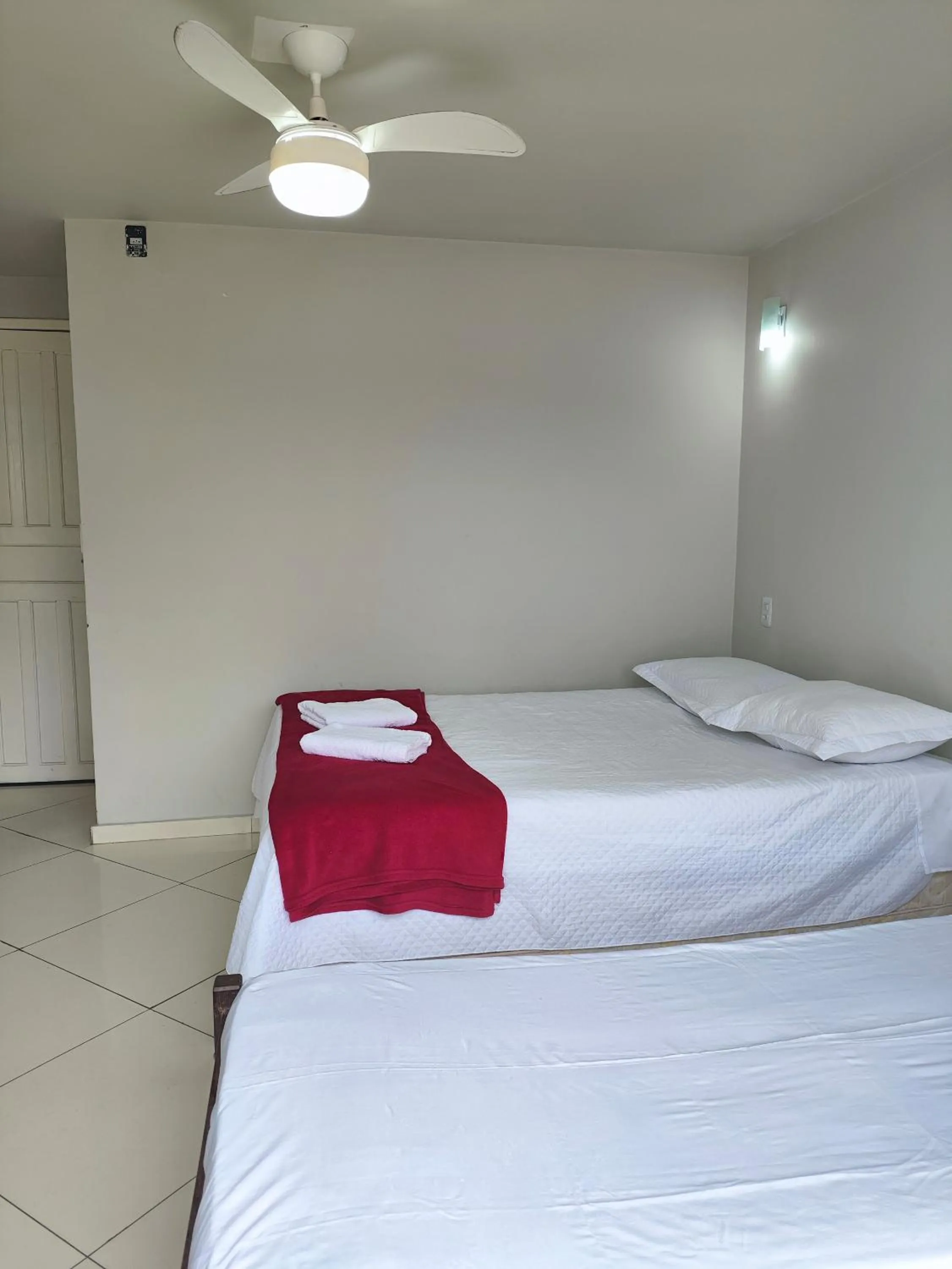 Bed in HOTEL ESTAÇÃO