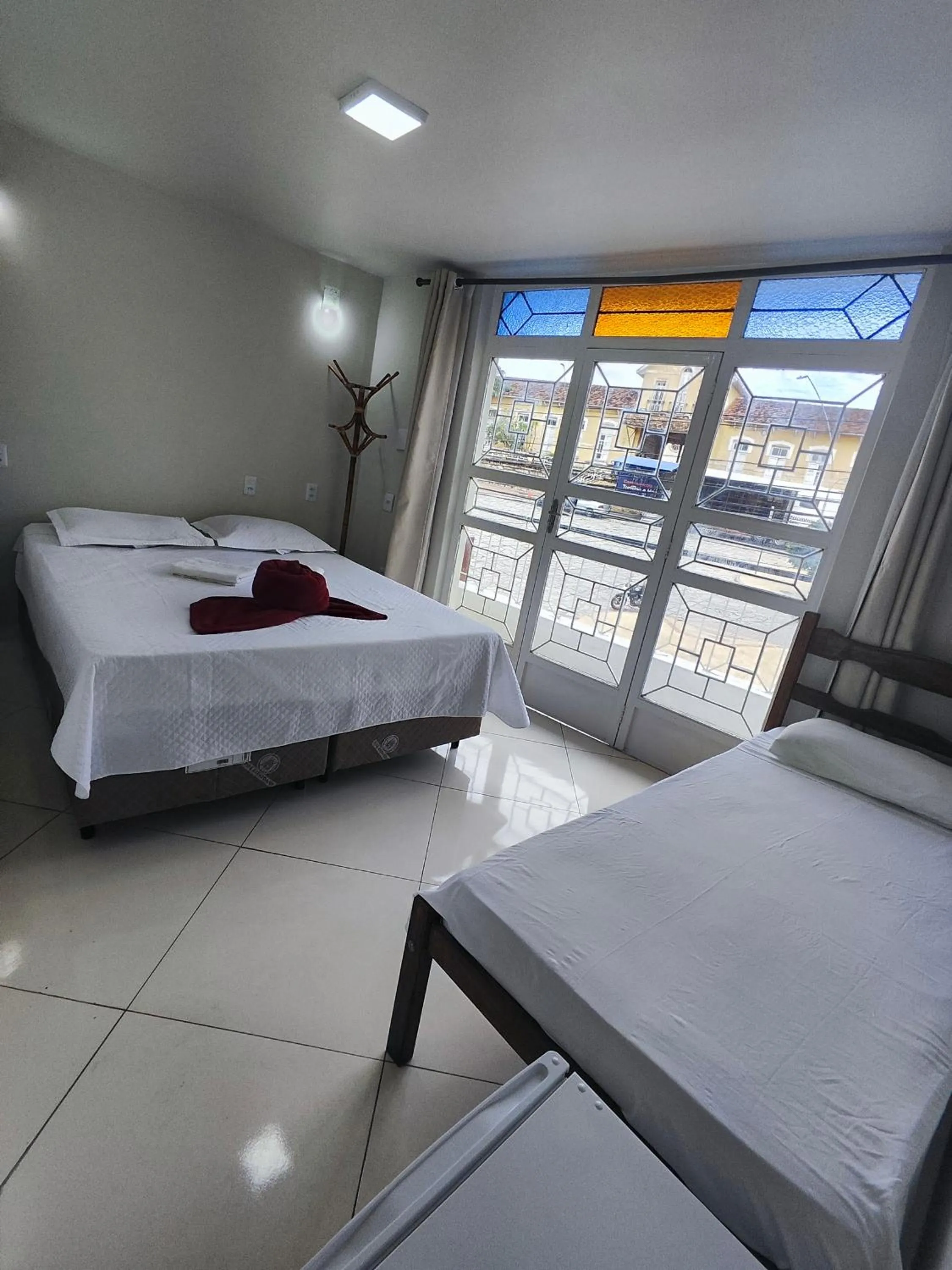 Bed in HOTEL ESTAÇÃO