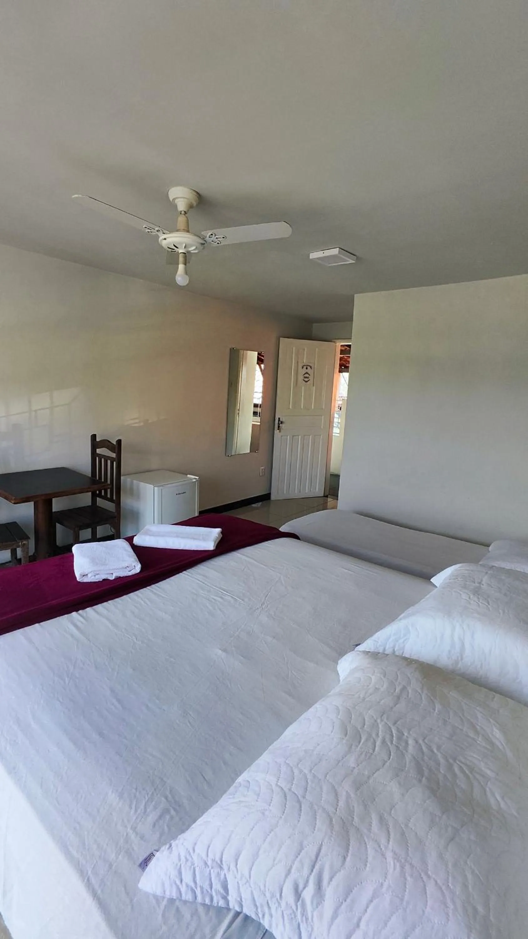 Bed in HOTEL ESTAÇÃO