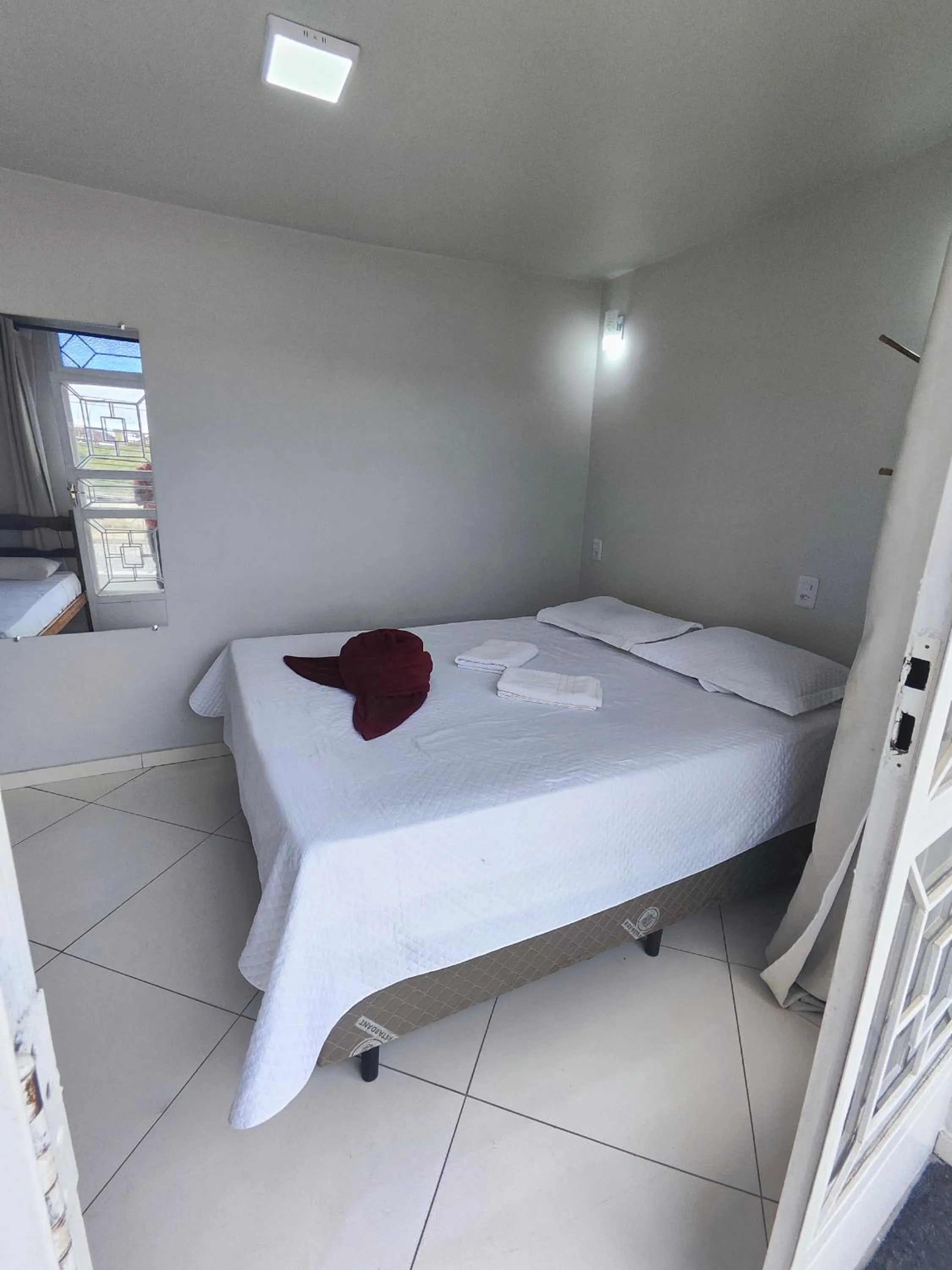 Bed in HOTEL ESTAÇÃO