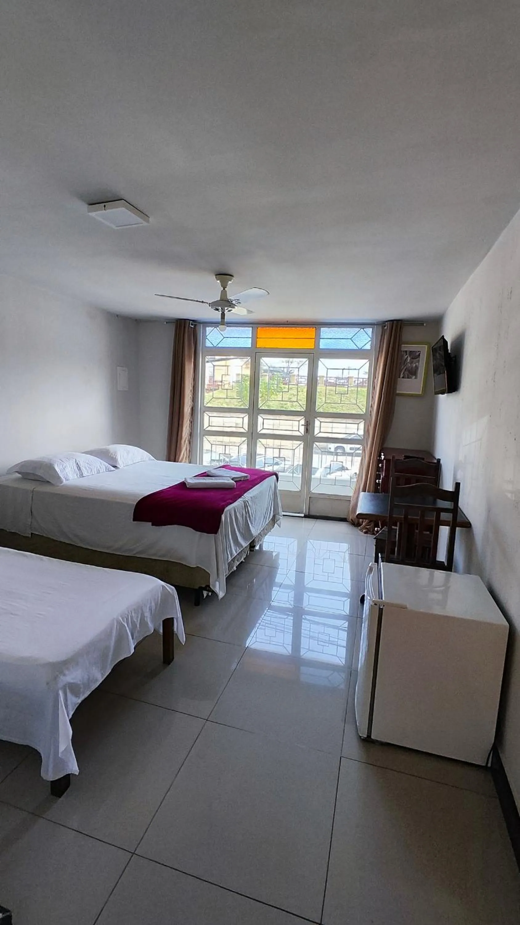 Bed in HOTEL ESTAÇÃO