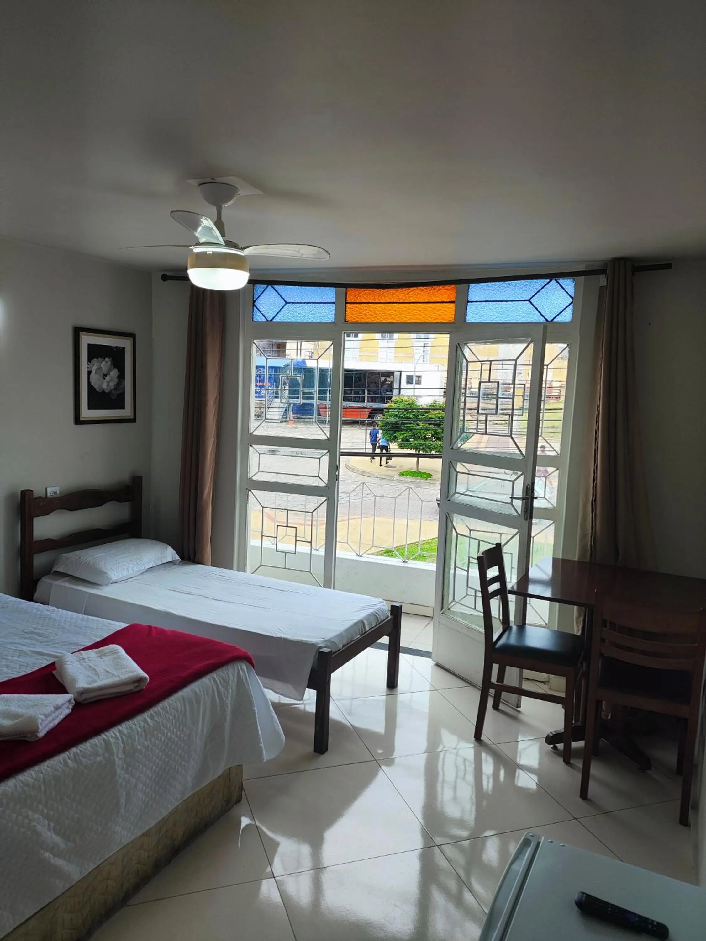 Bed in HOTEL ESTAÇÃO