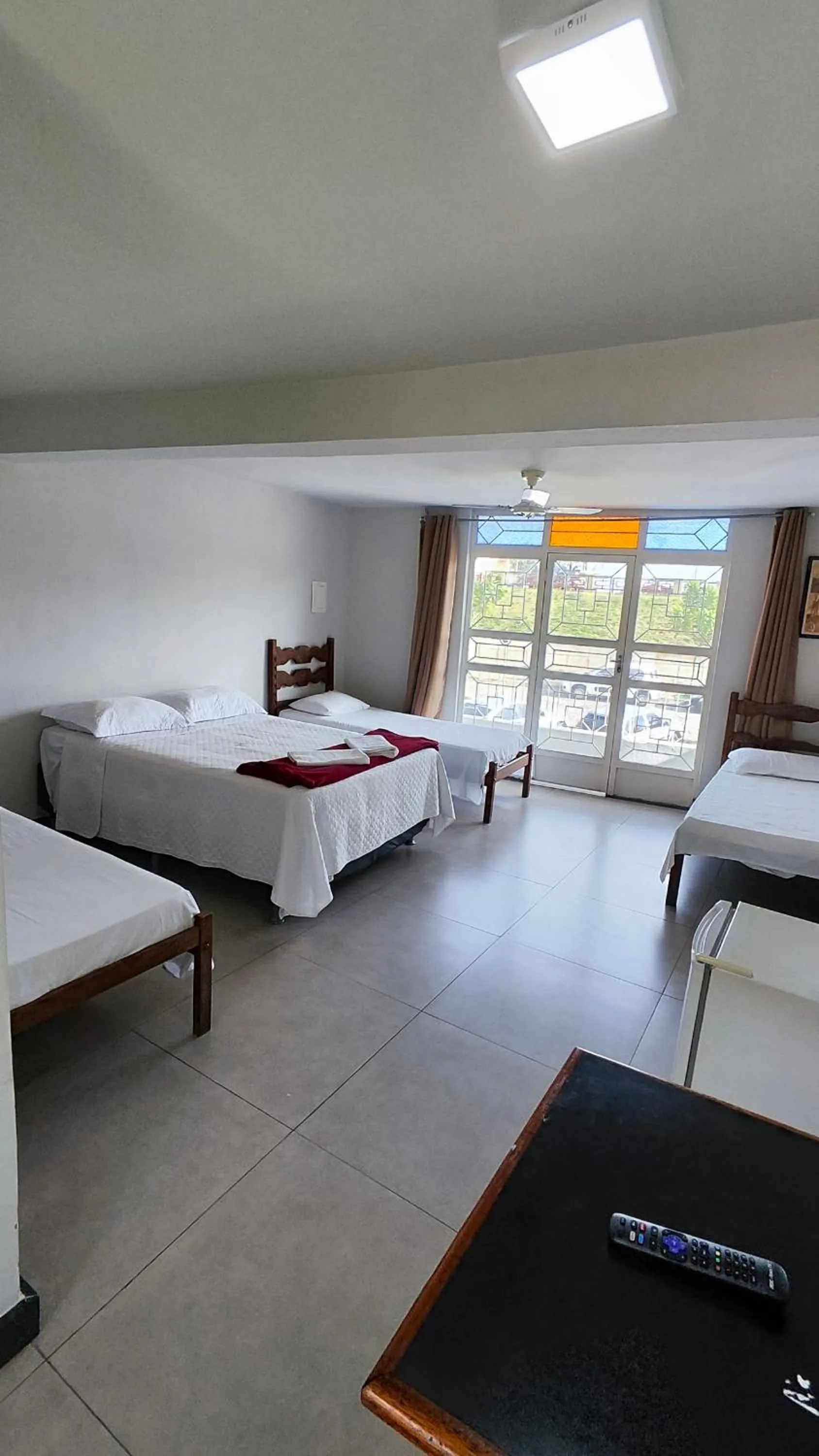 Bed in HOTEL ESTAÇÃO