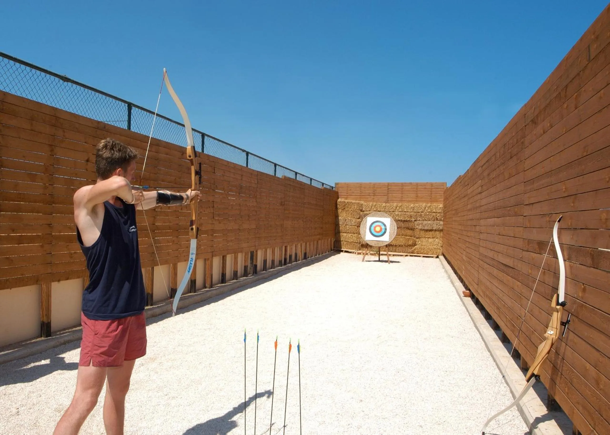 Property building in Magda Hotel Club