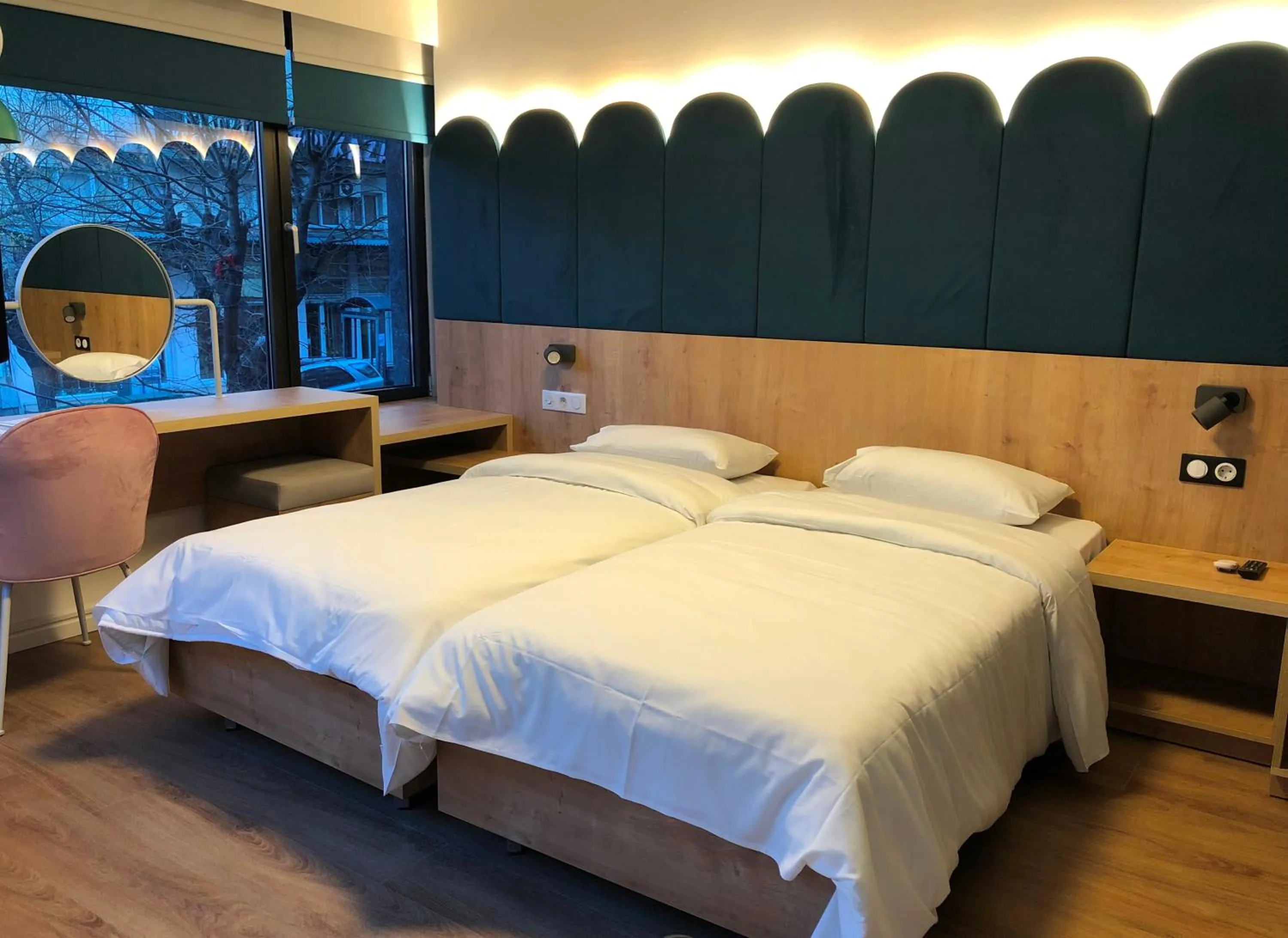 Photo of the whole room, Bed in Mandrino Hotel