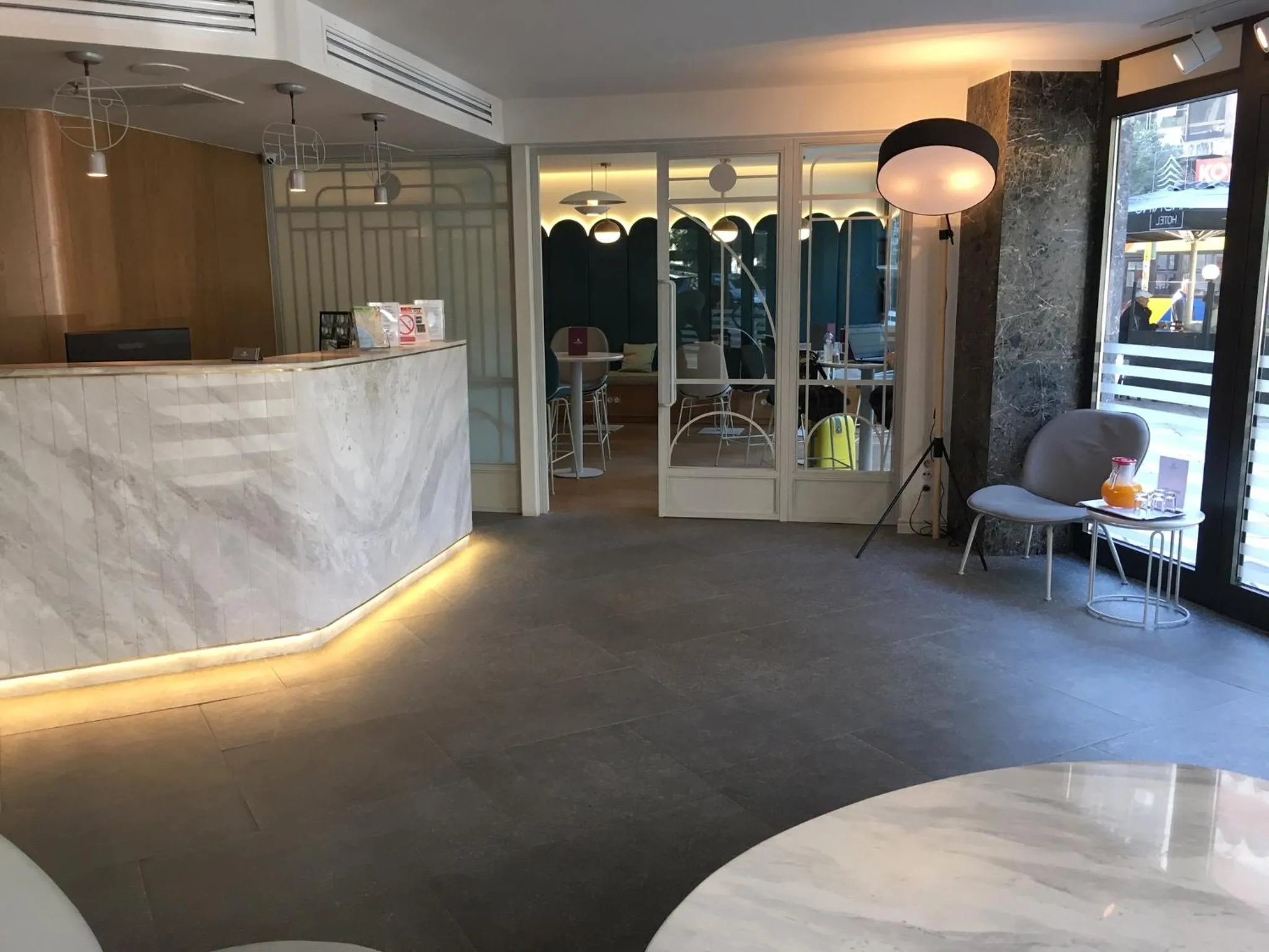 Facade/entrance in Mandrino Hotel