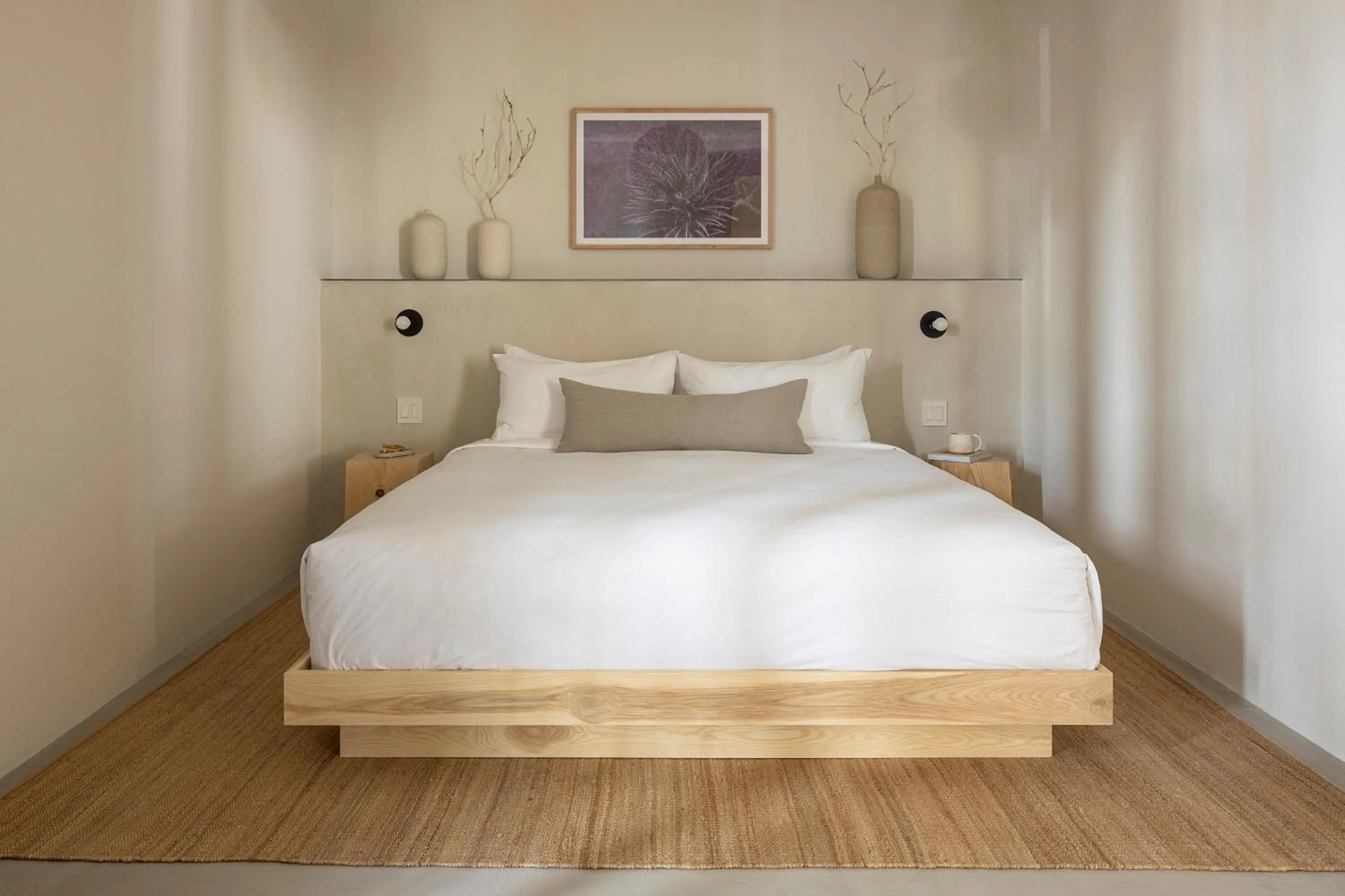 Bed in Drift Palm Springs, a Member of Design Hotels
