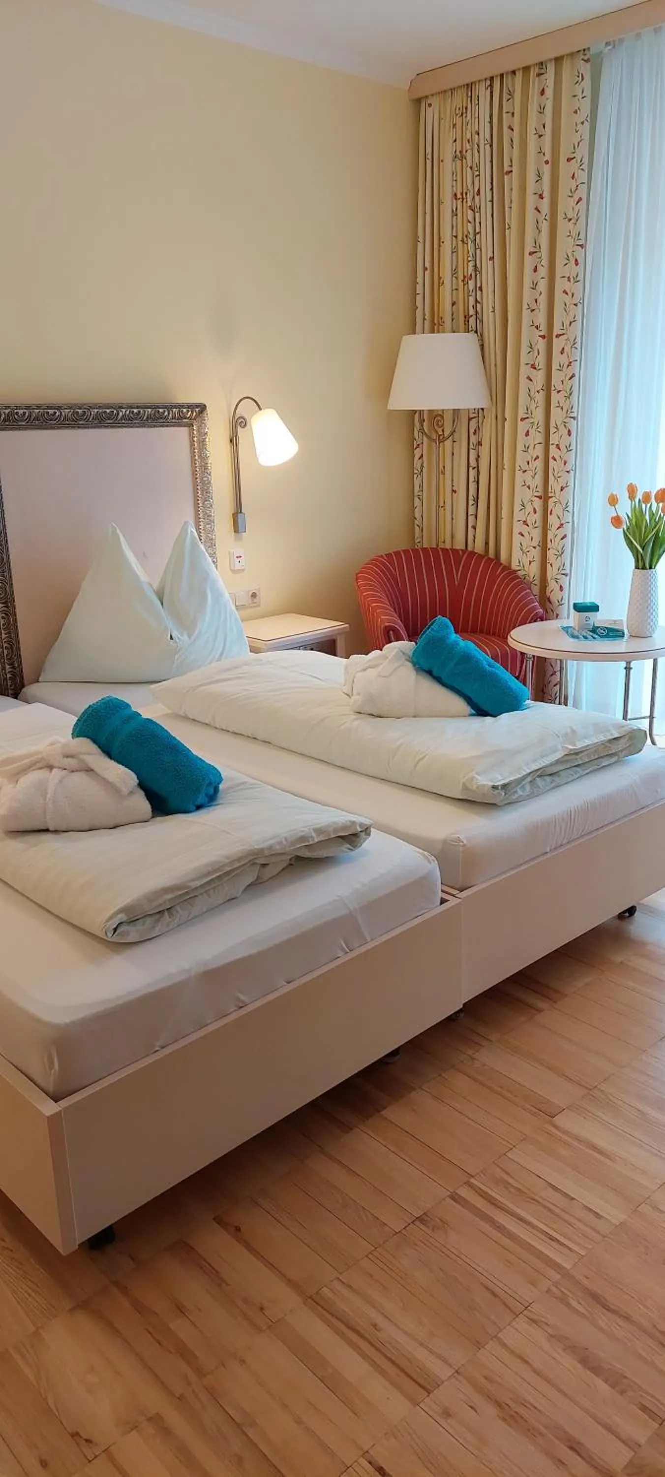 Photo of the whole room, Bed in Gesundheits- & Wellness Resort Weissenbach