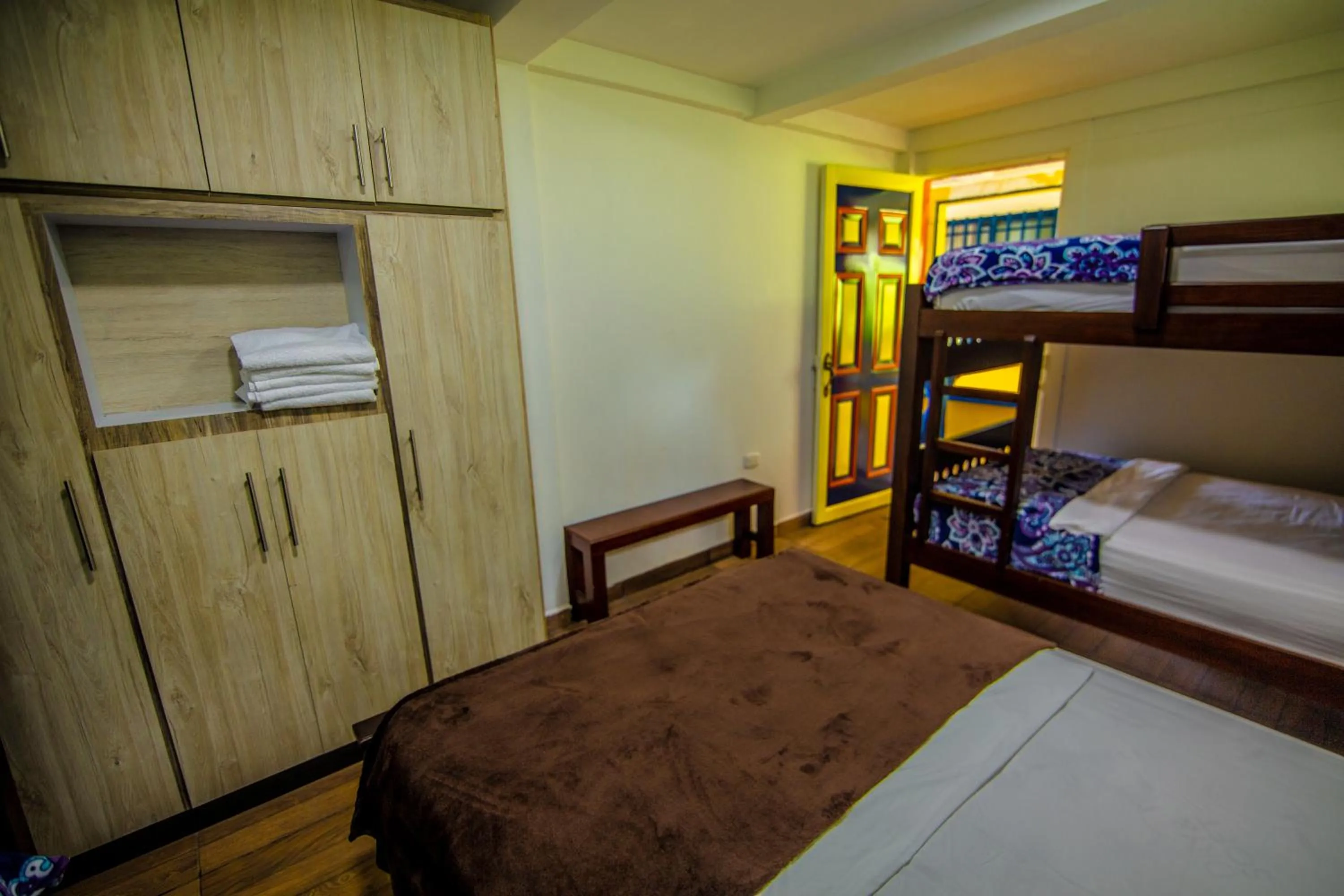 Bed in Hotel Hacienda San Isidro