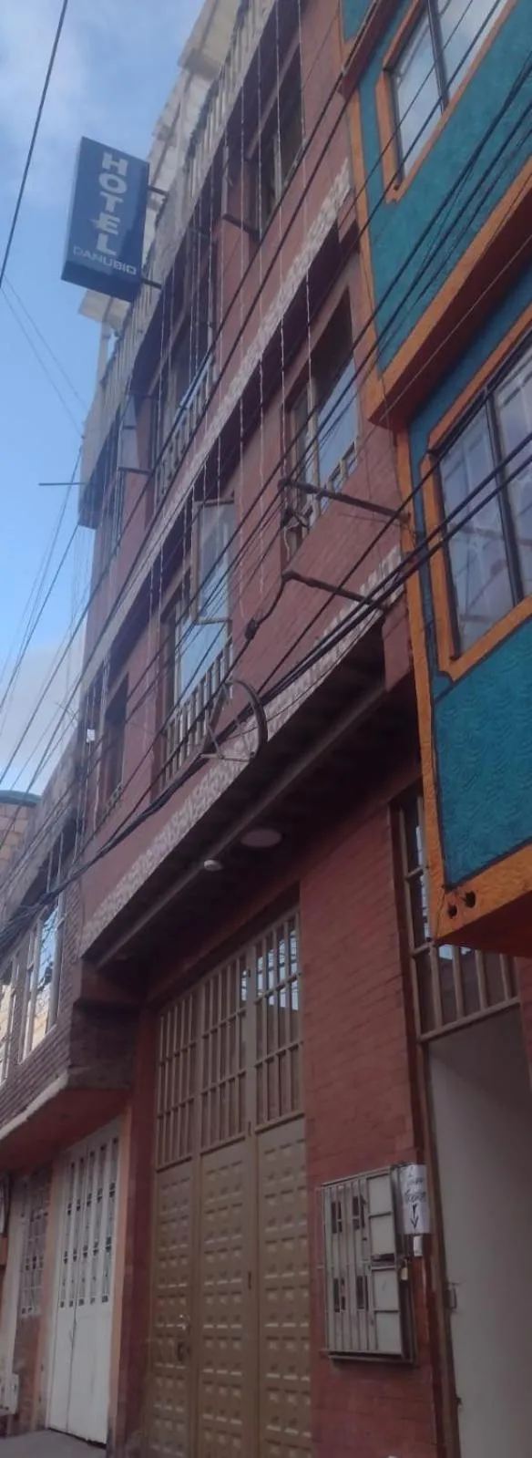 Facade/entrance in HOTEL DANUBIO