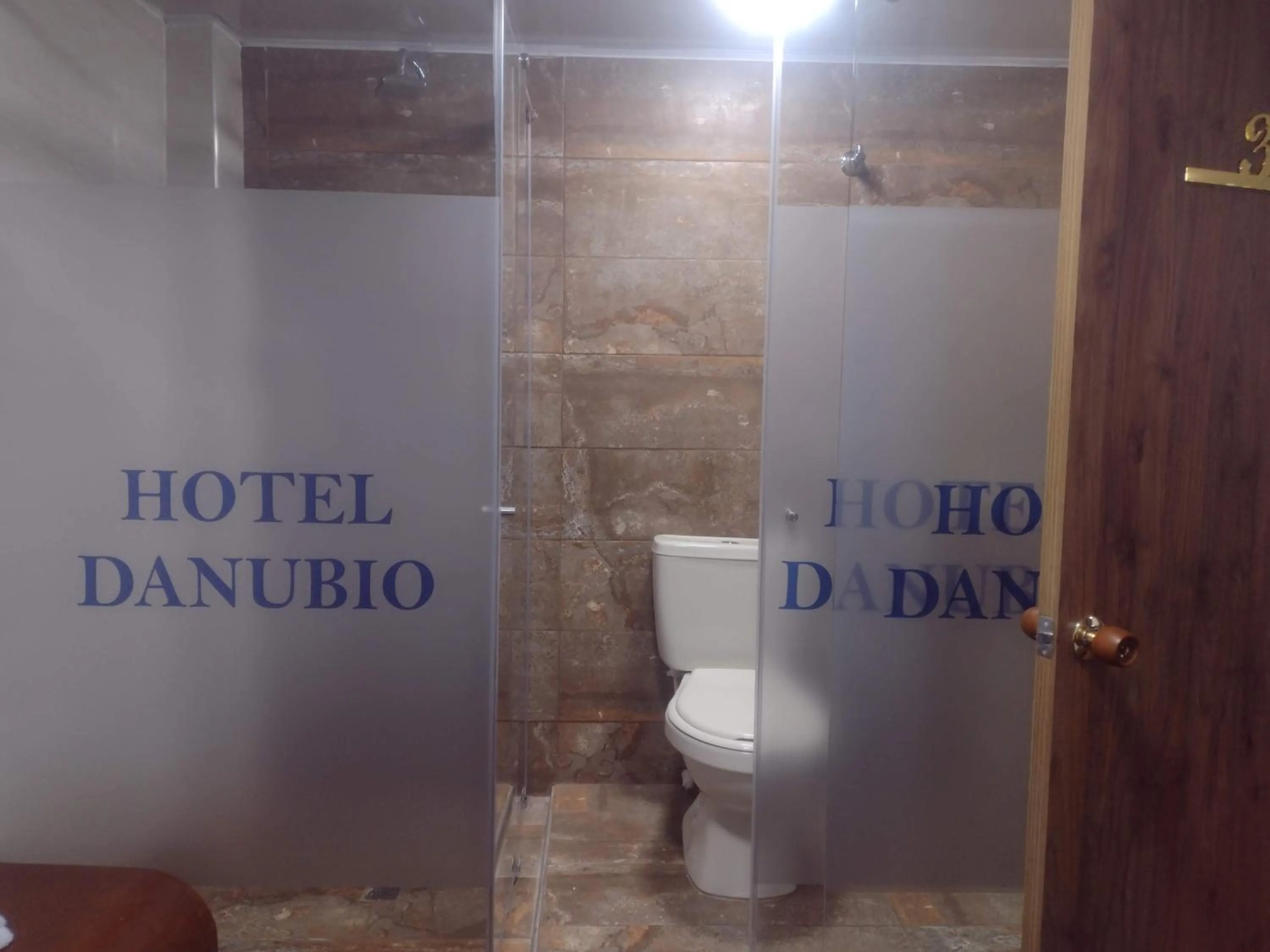 Bathroom in HOTEL DANUBIO