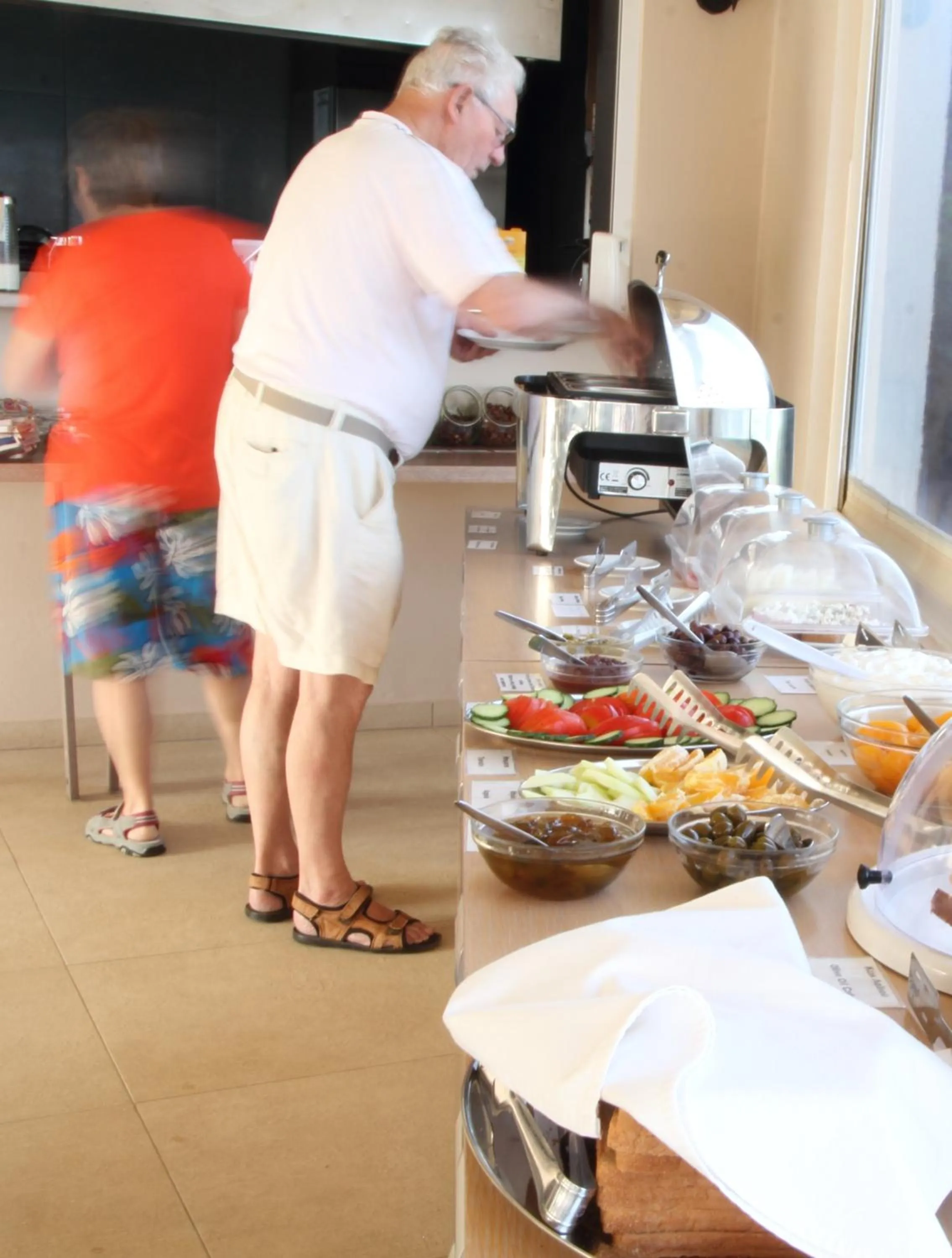 Continental breakfast in Renieris Hotel