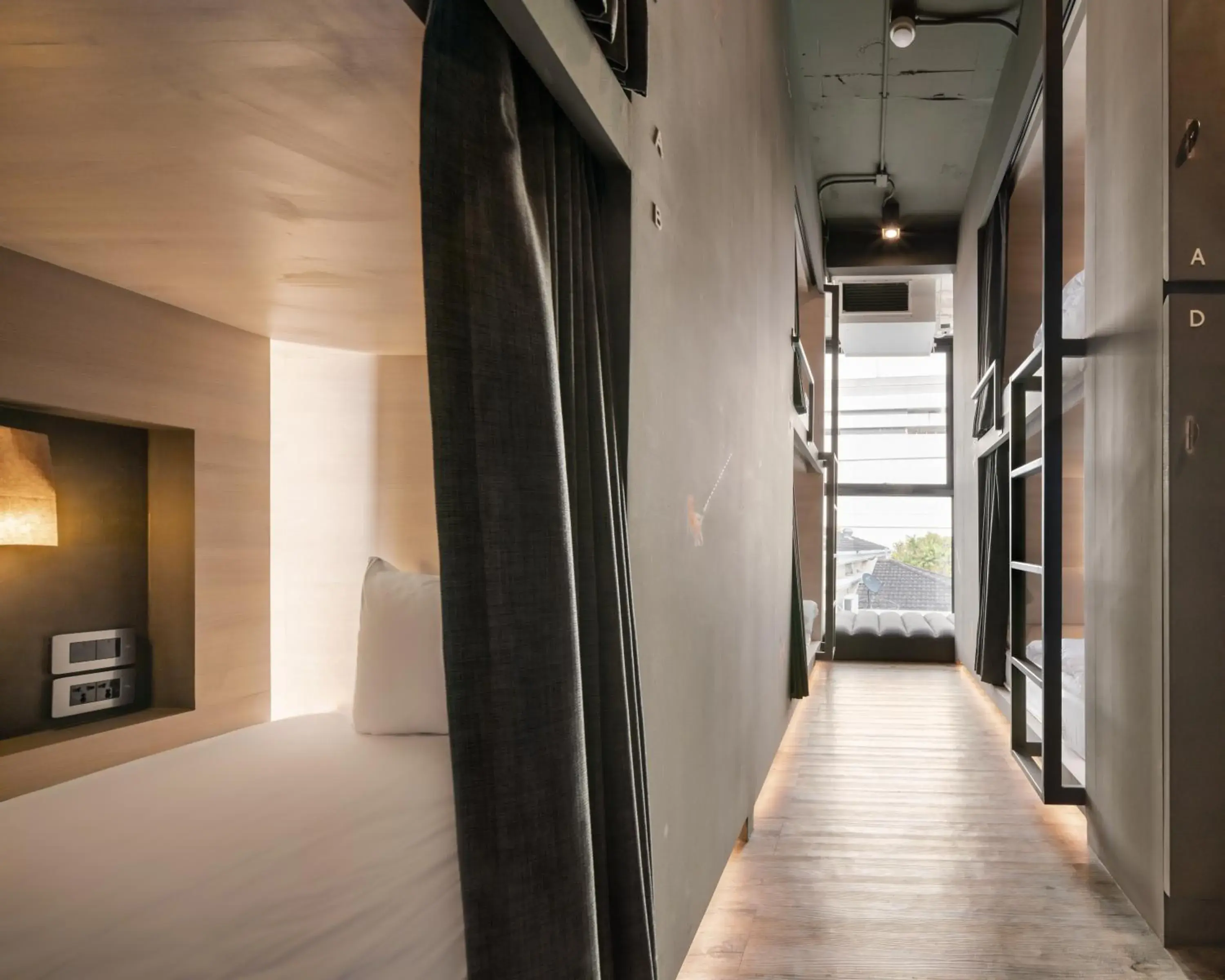 Bed in 6-Bed Mixed Dormitory Room in Speck Bangkok Bed in 6-Bed Mixed Dormitory Room in Speck Bangkok