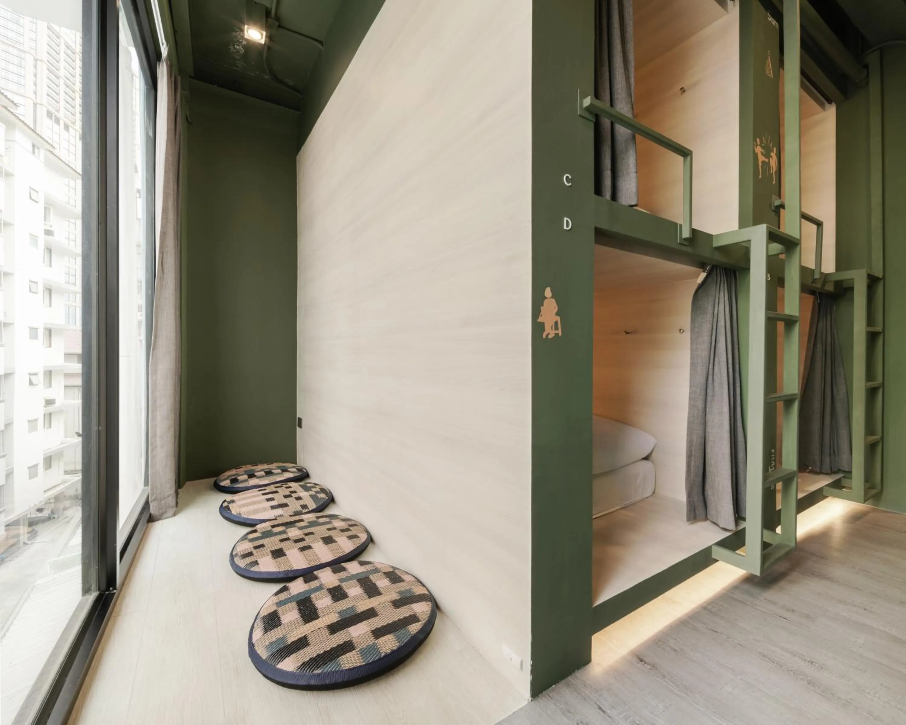 Seating area in Speck Bangkok