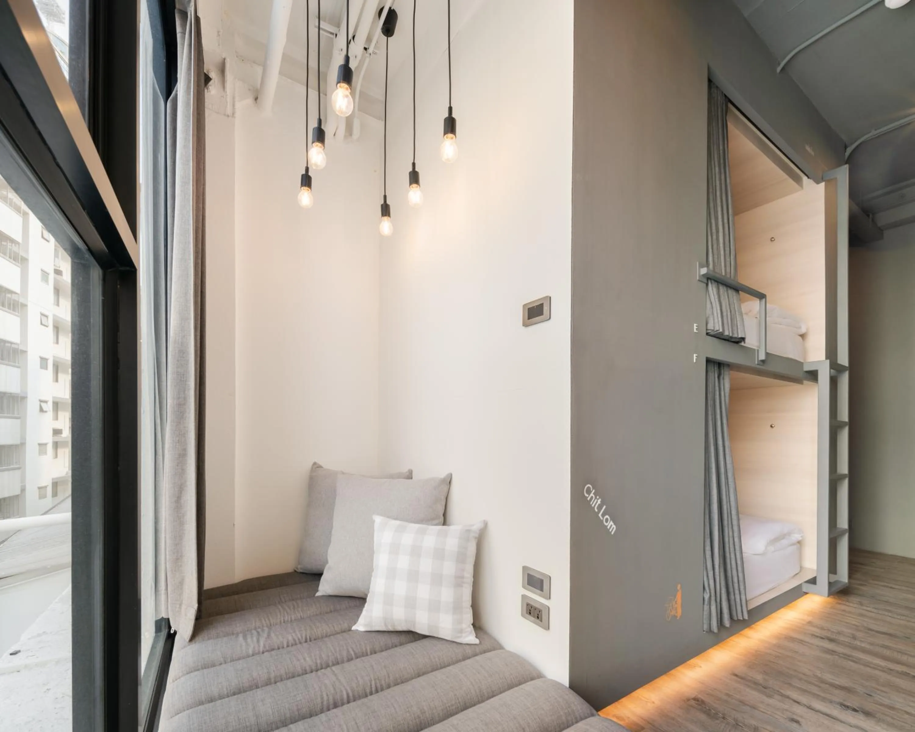 Seating area in Speck Bangkok