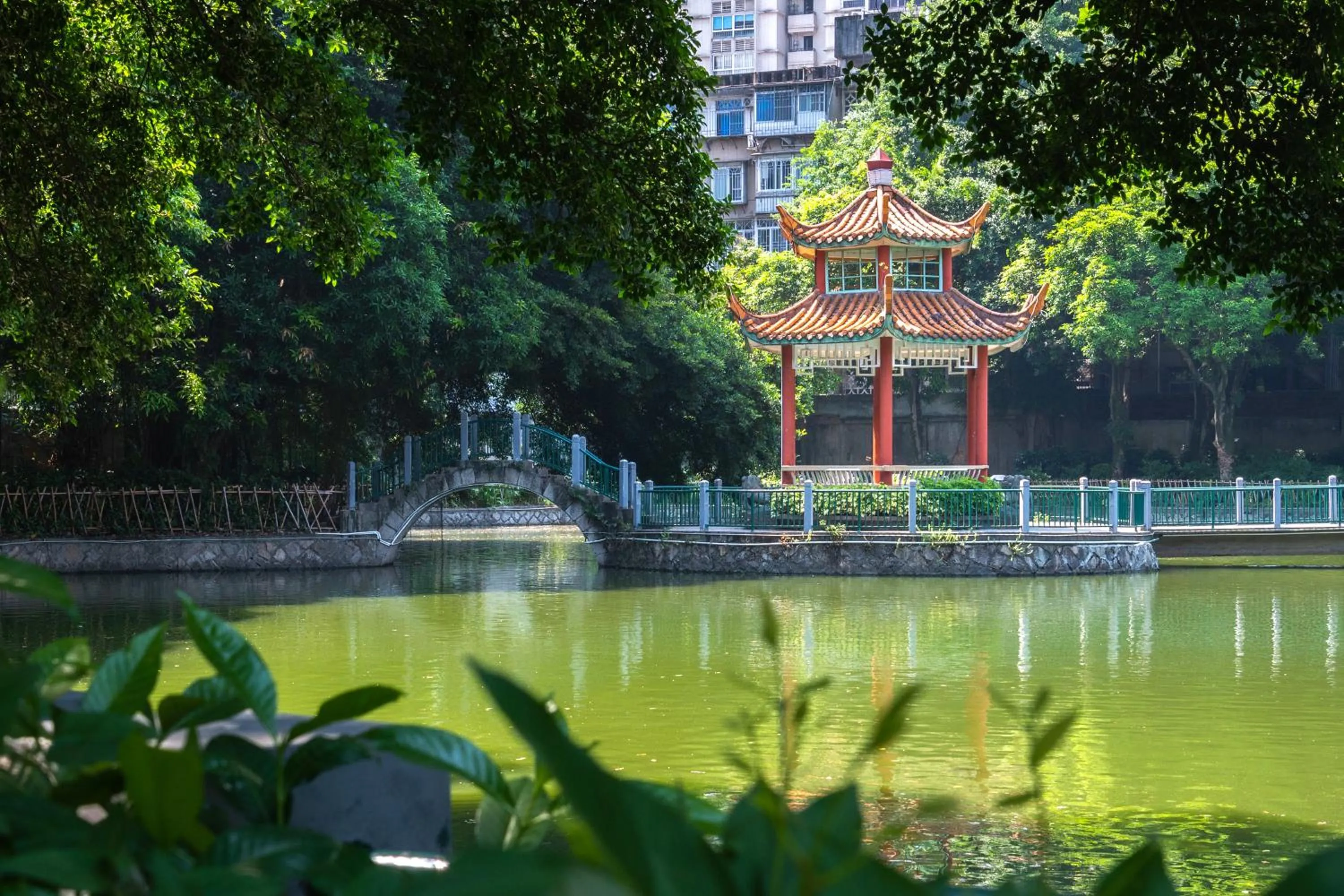 Lake view in Fuzhou Bamin Yiho hotel
