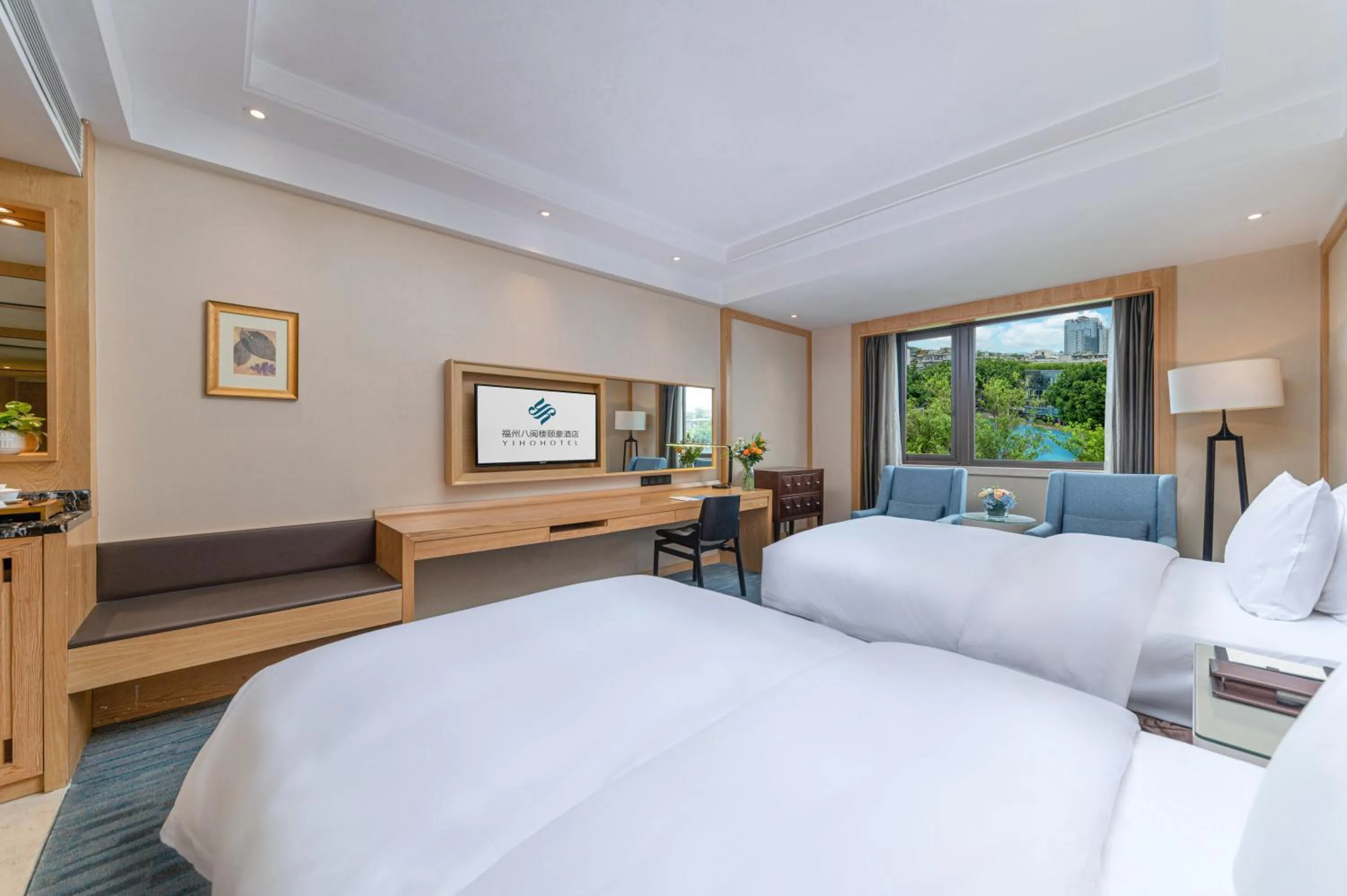 Bed in Fuzhou Bamin Yiho hotel