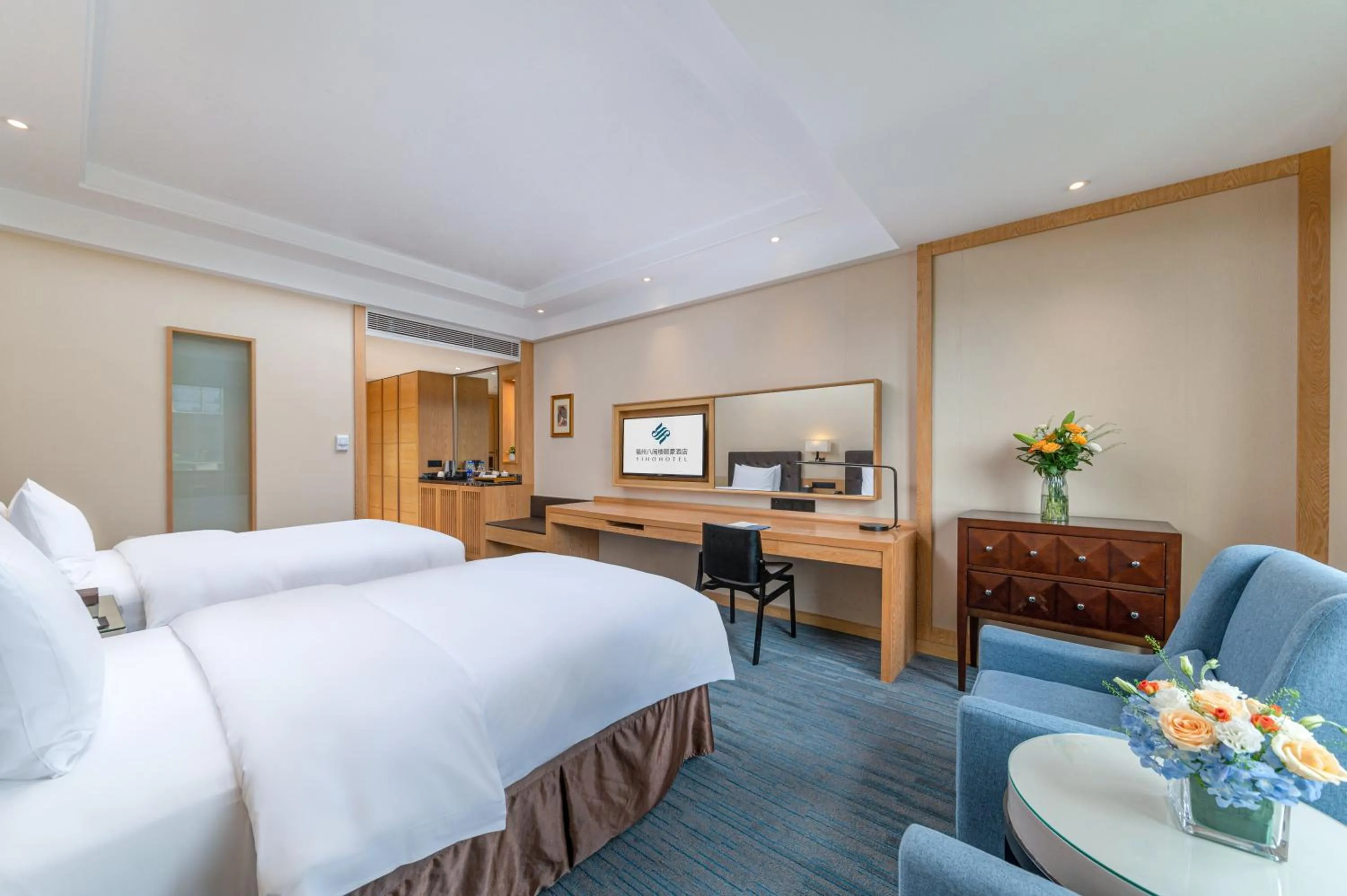 Bed in Fuzhou Bamin Yiho hotel