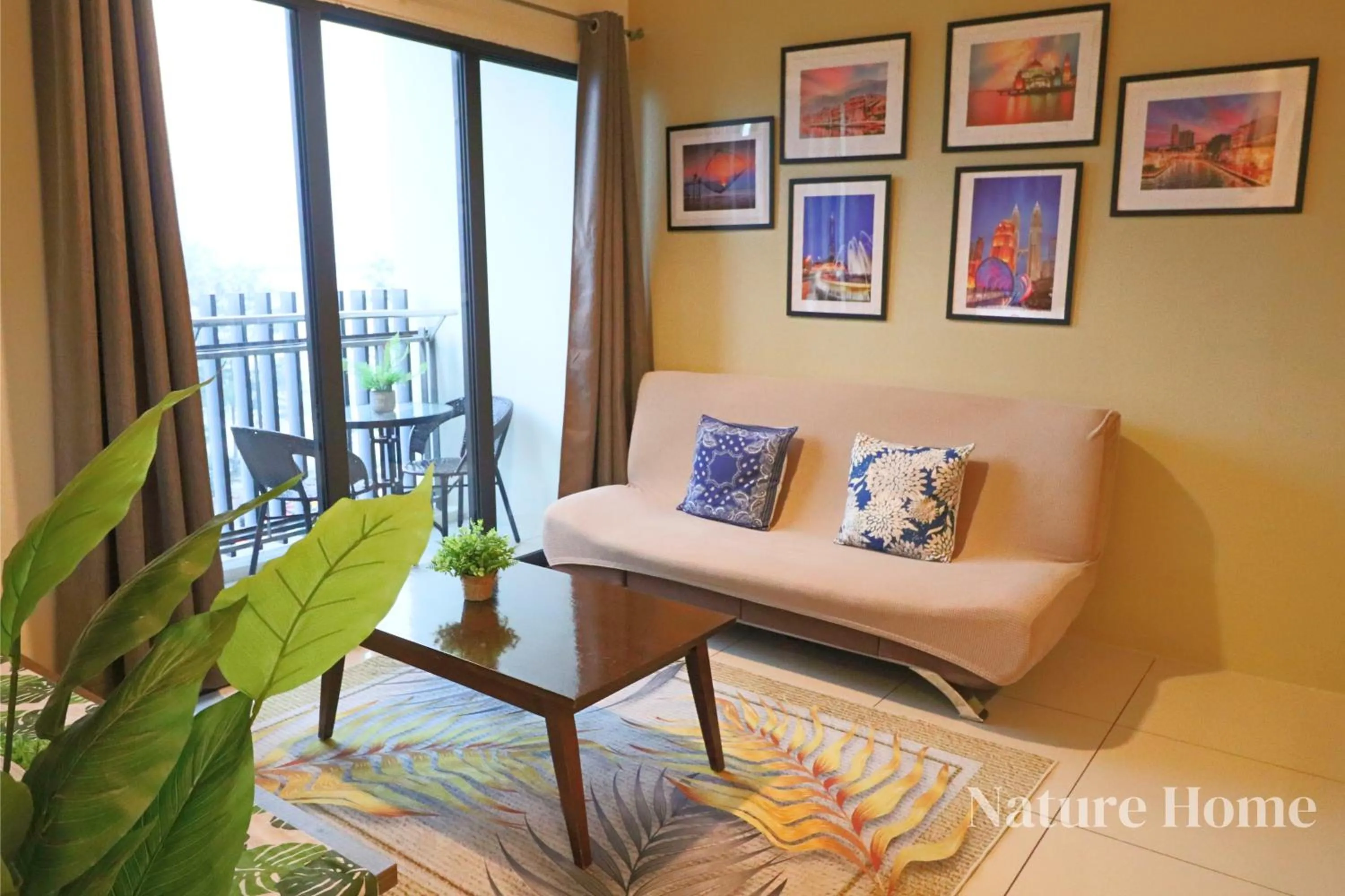 Balcony/Terrace in Nature Home - Swiss Garden Resort Residences - Weekend Free Breakfast