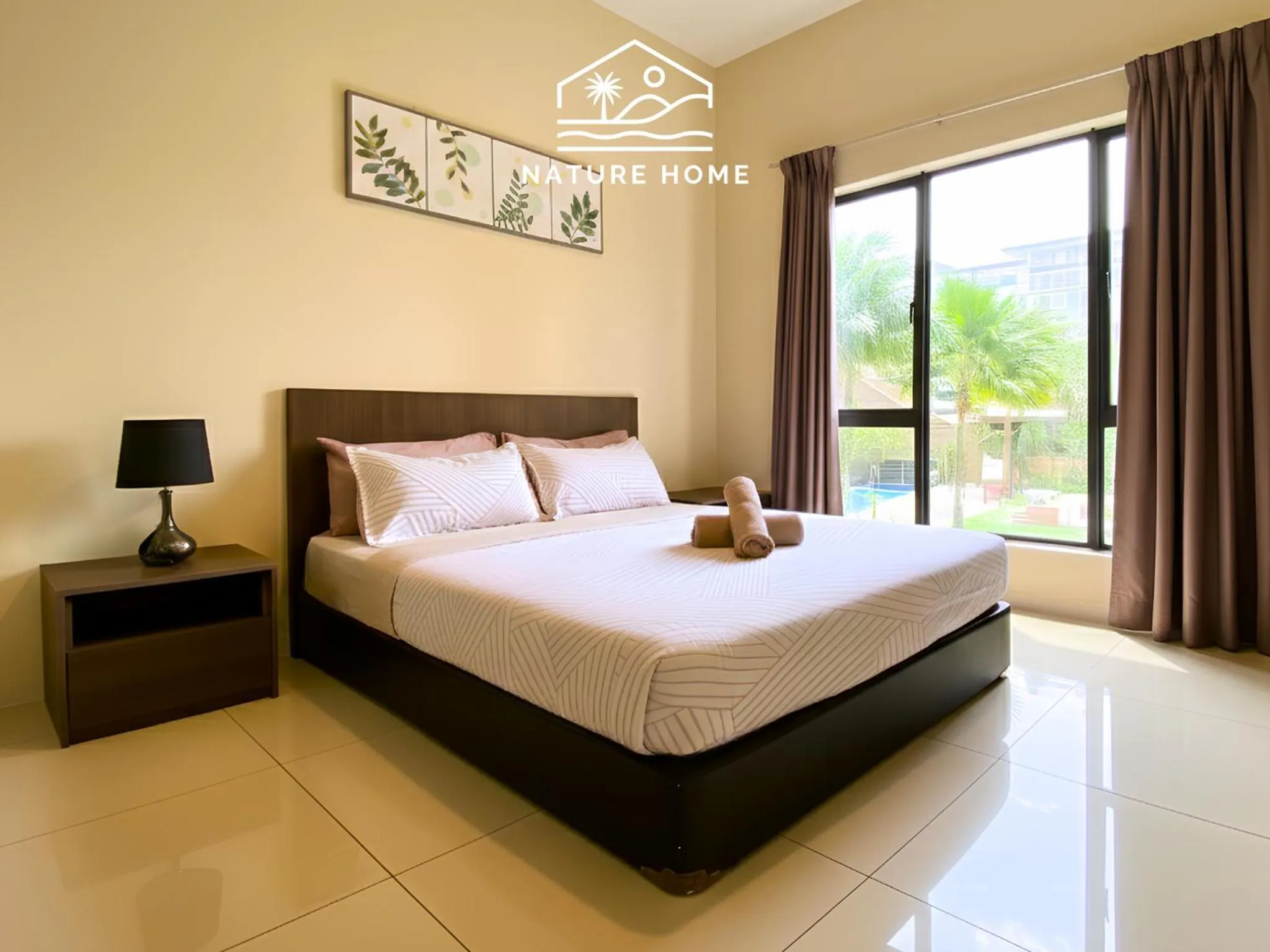 Bed in Nature Home - Swiss Garden Resort Residences - Weekend Free Breakfast