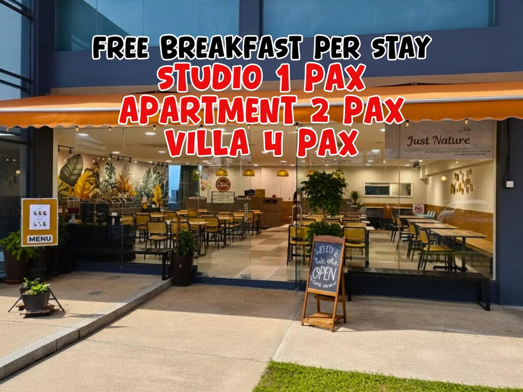 Restaurant/places to eat in Nature Home - Swiss Garden Resort Residences - Weekend Free Breakfast
