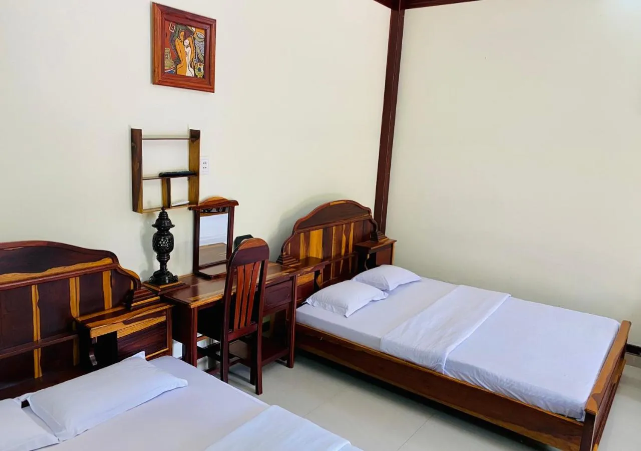 Bed in Khách sạn Sao Mai