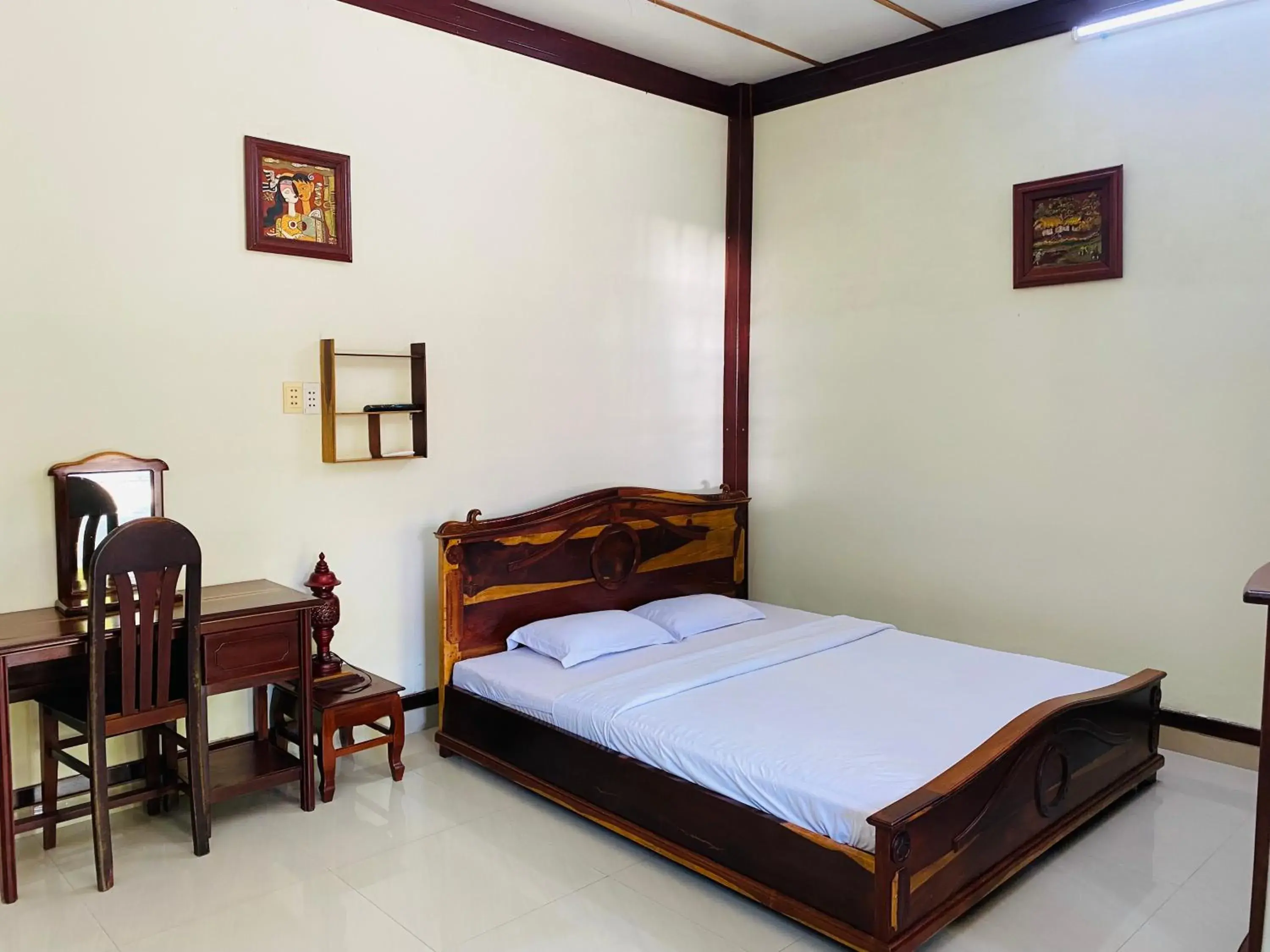 Deluxe Double Room with Bath - single occupancy in Khách sạn Sao Mai Deluxe Double Room with Bath - single occupancy in Khách sạn Sao Mai