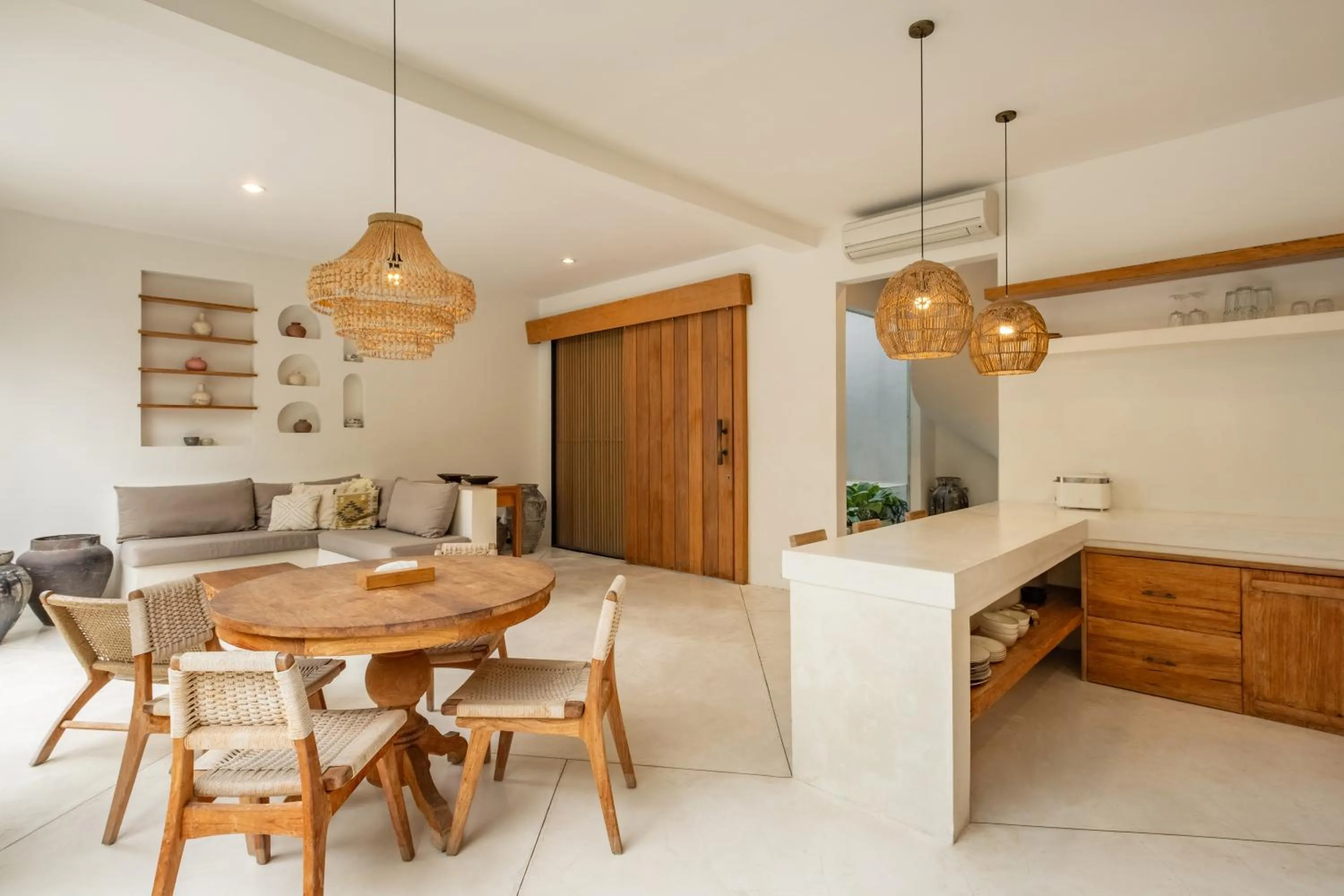 Living room in Villa Akhila Canggu