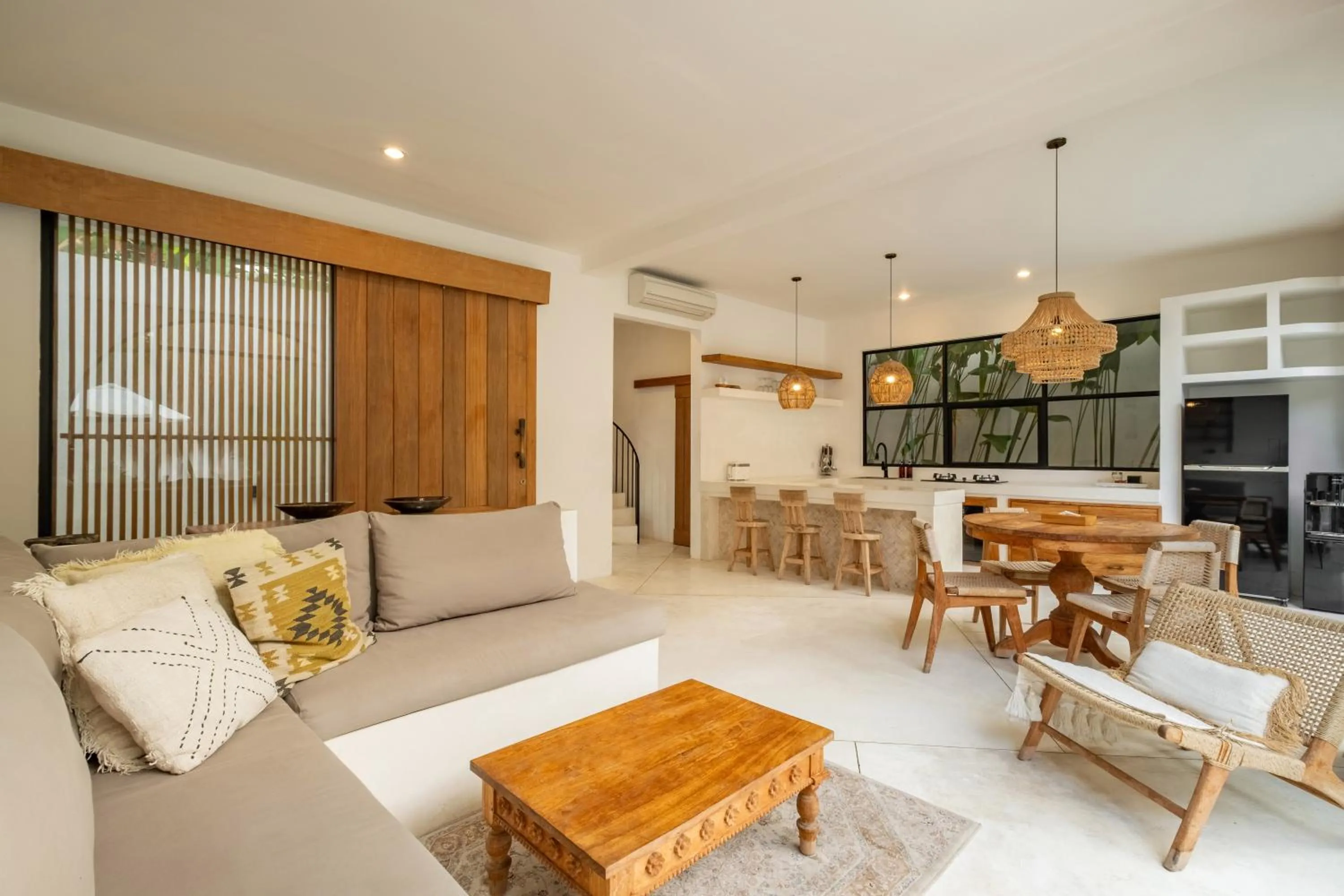 Living room in Villa Akhila Canggu