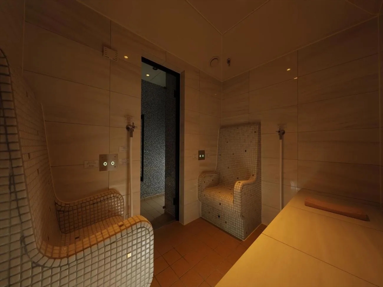 Sauna, Bed in Hachikan