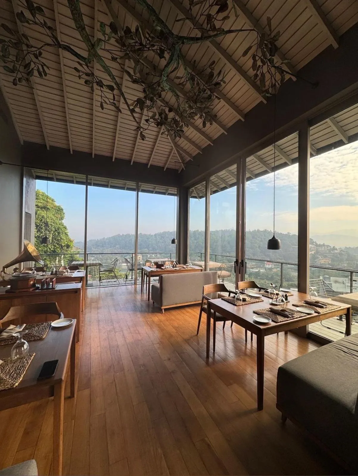 Dining area in Rivora Heights