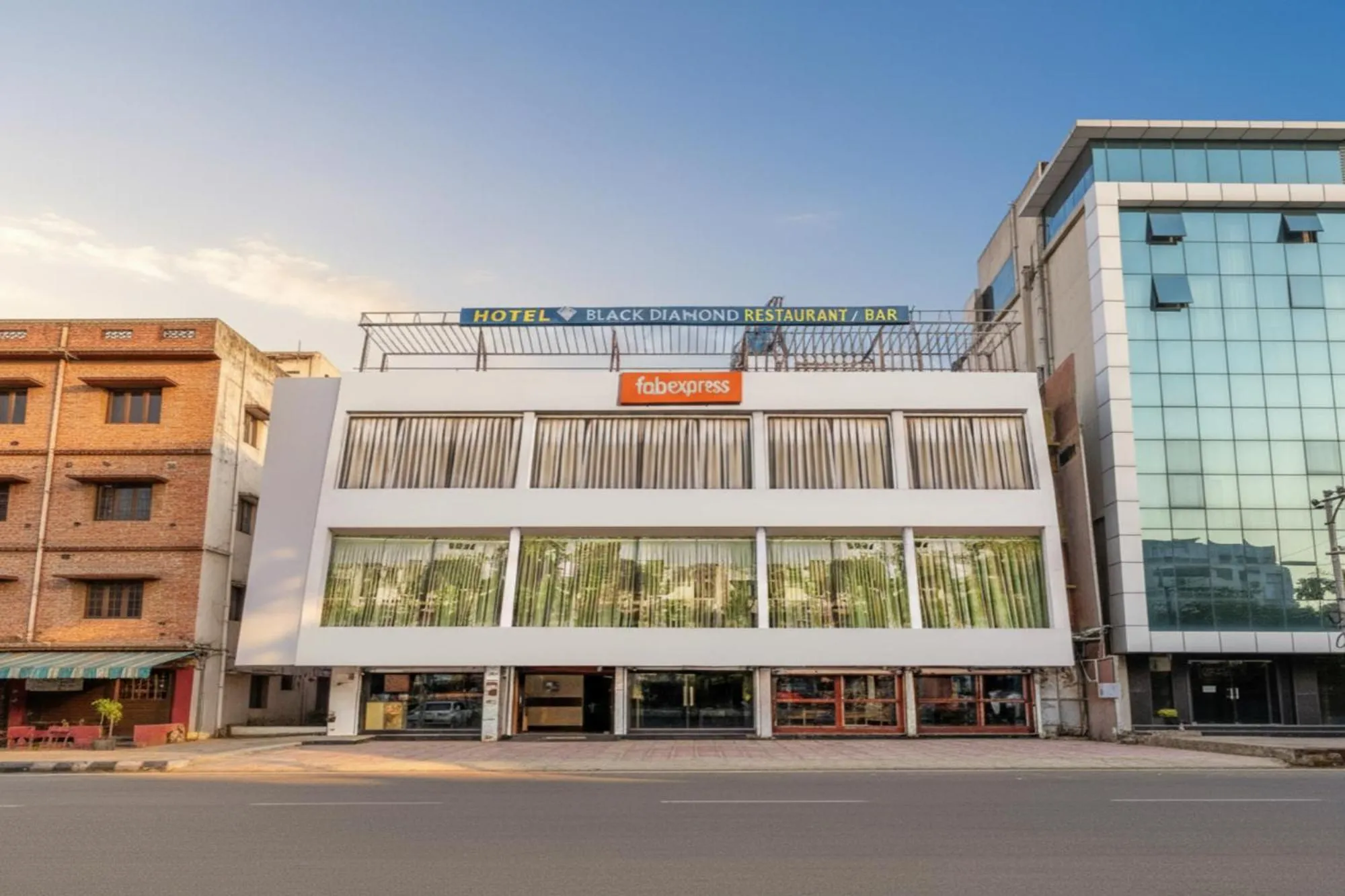 Property building in FabHotel Black Diamond