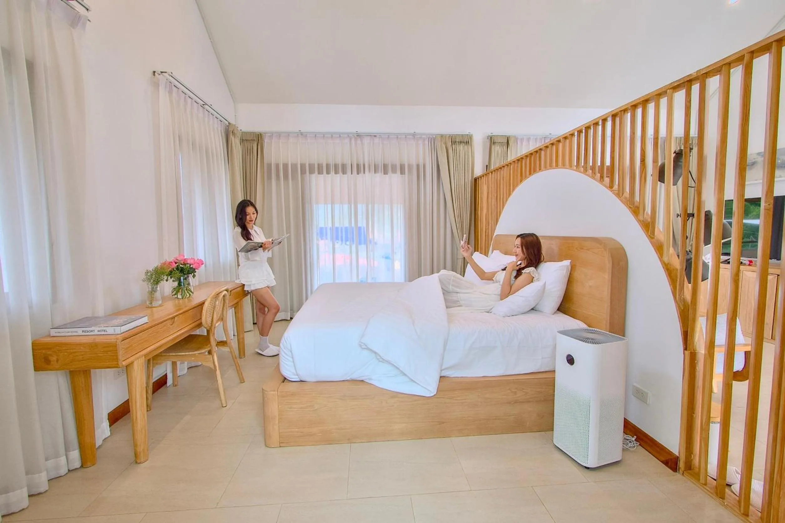 Bed in 108 Villa @ PongYang