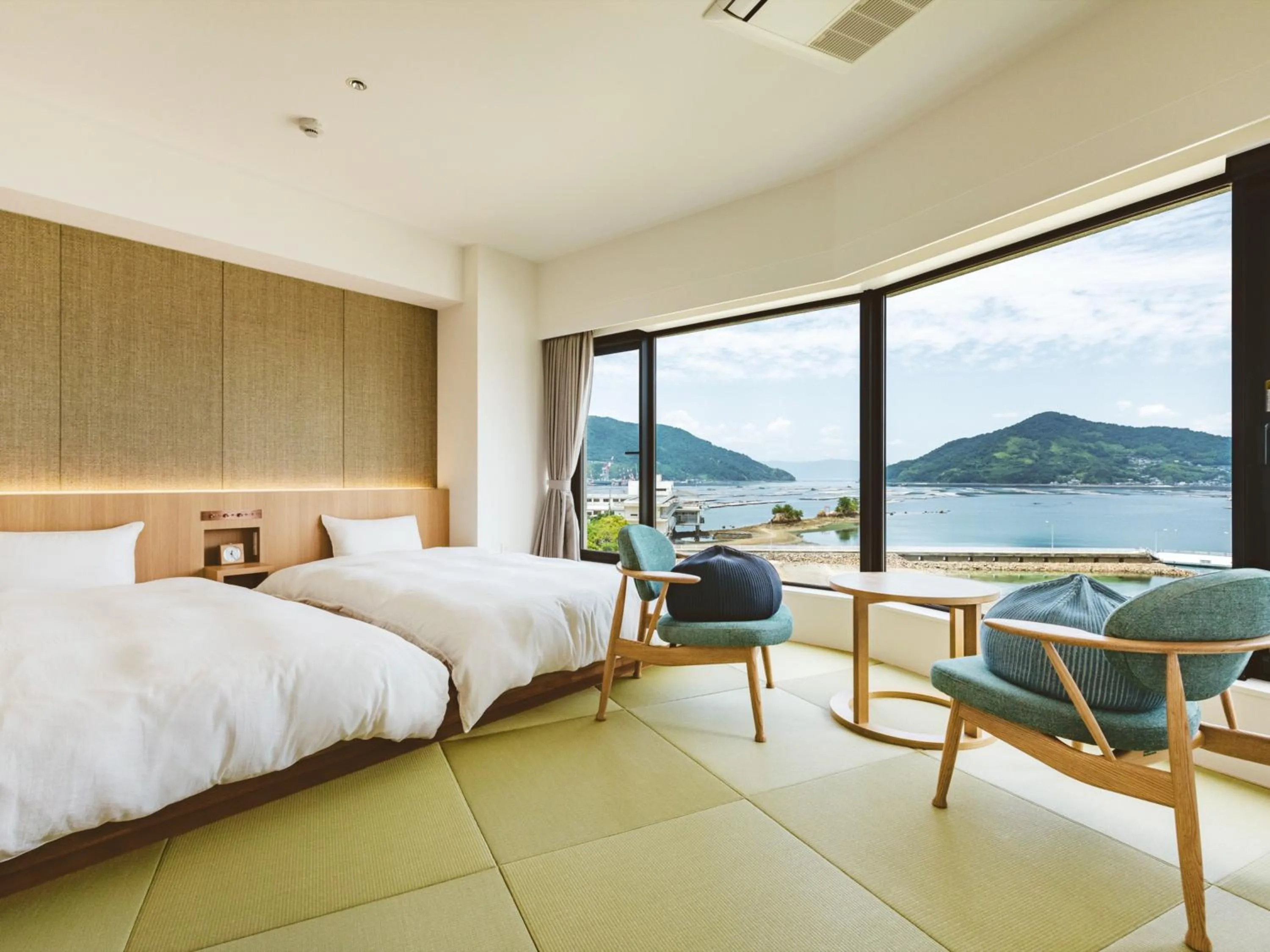 Bed in Etajimasou Hotel & SPA Hiroshima