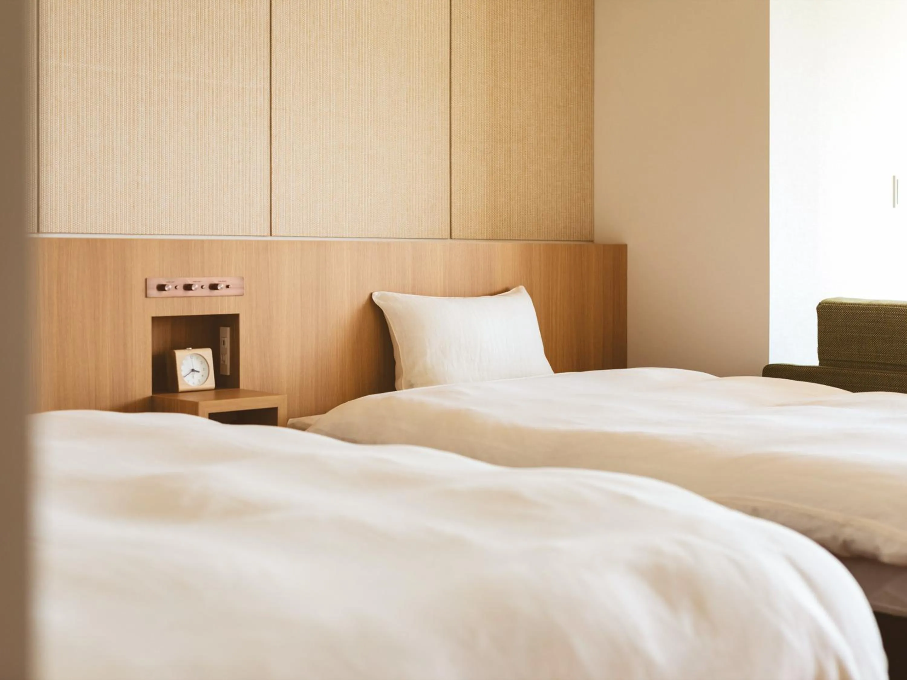 Photo of the whole room, Bed in Etajimasou Hotel & SPA Hiroshima