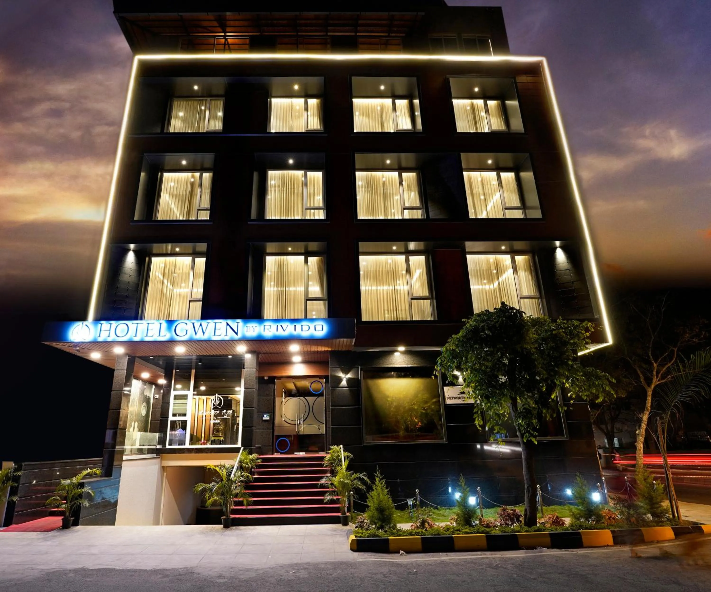 Property building in Hotel Gwen By Rivido, Near IIM Bangalore Bannerghatta Road