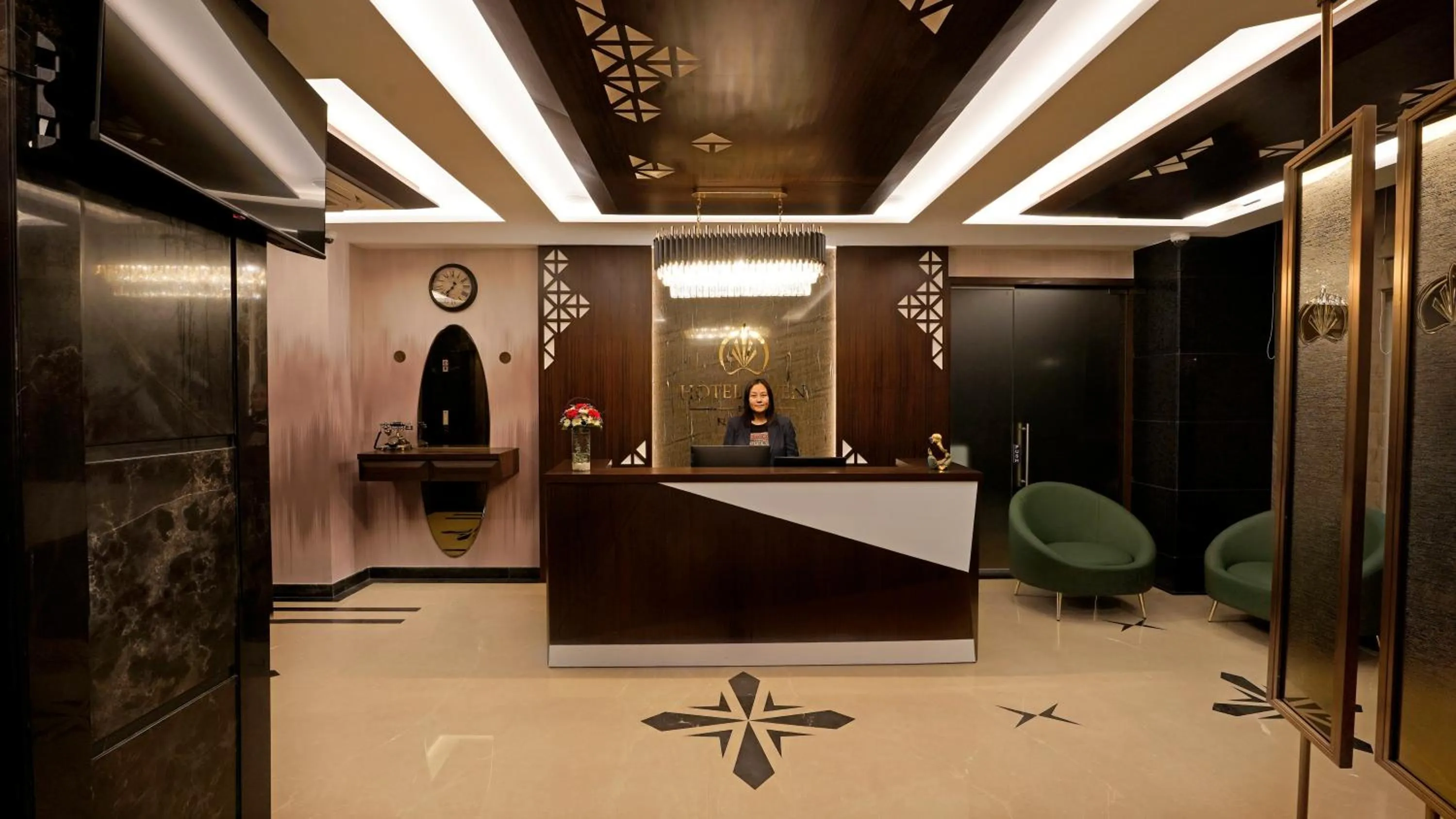 Lobby or reception in Hotel Gwen By Rivido, Near IIM Bangalore Bannerghatta Road
