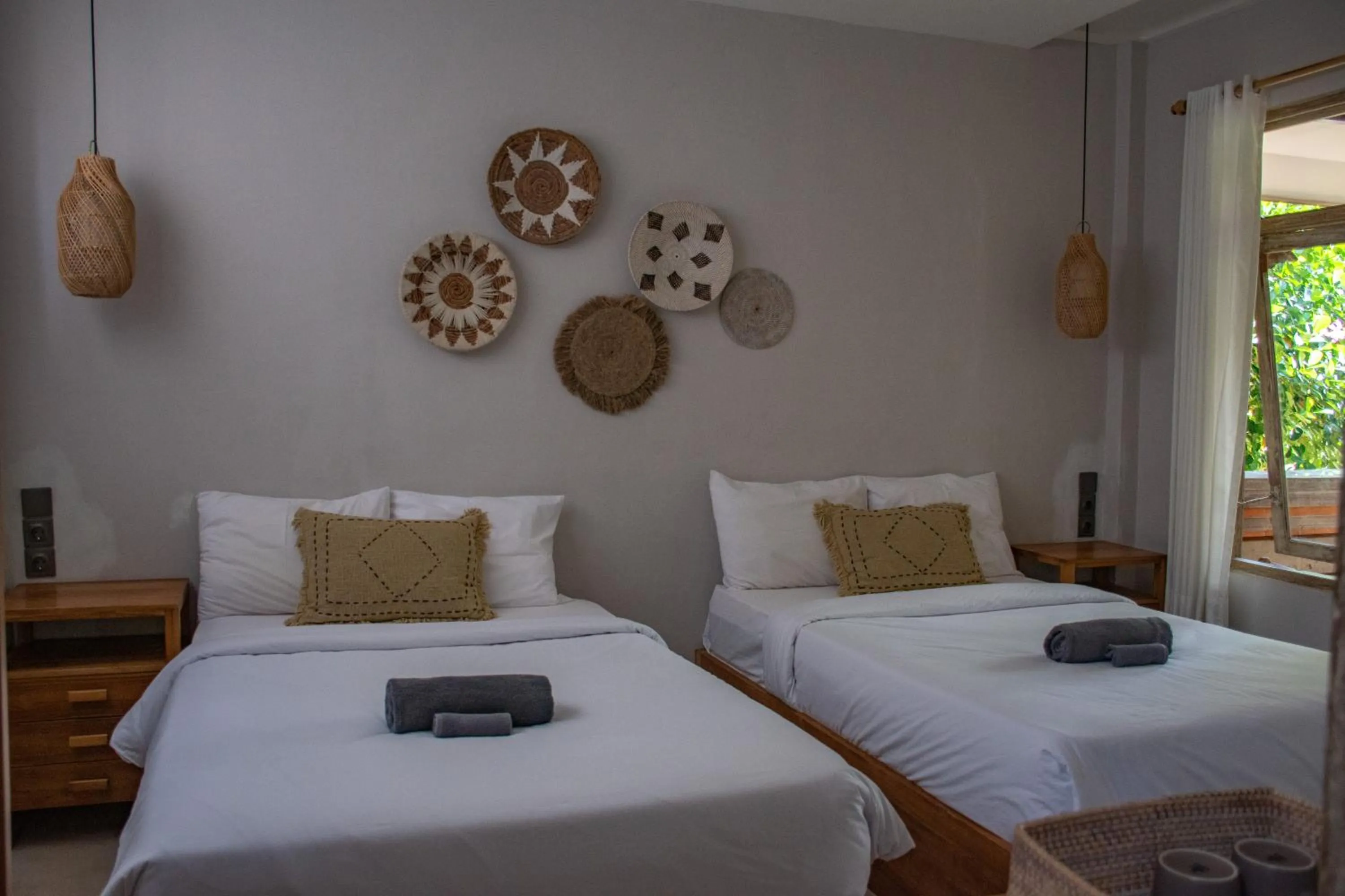 Decorative detail, Bed in Down The Rabbit Hole