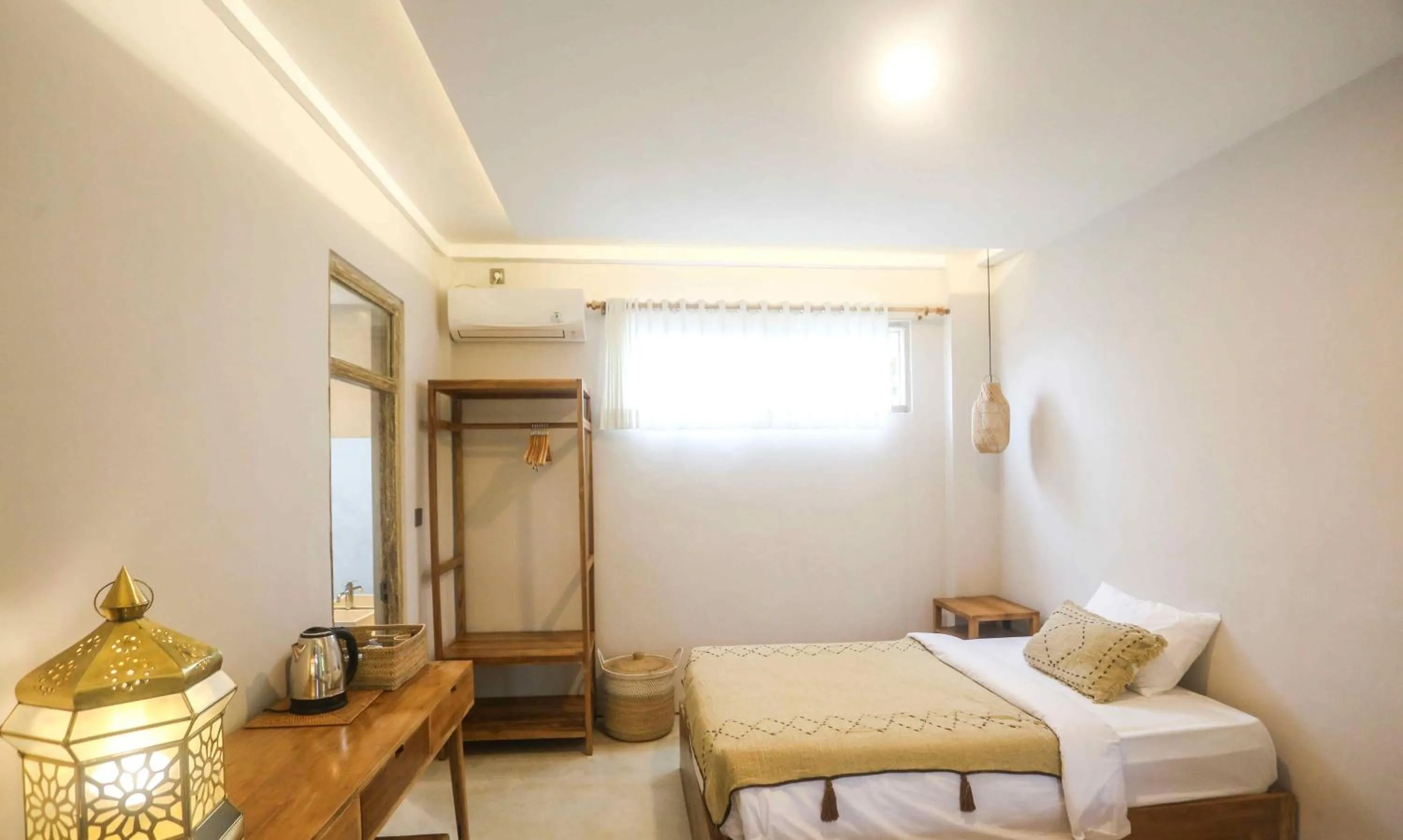 Bedroom, Bed in Down The Rabbit Hole