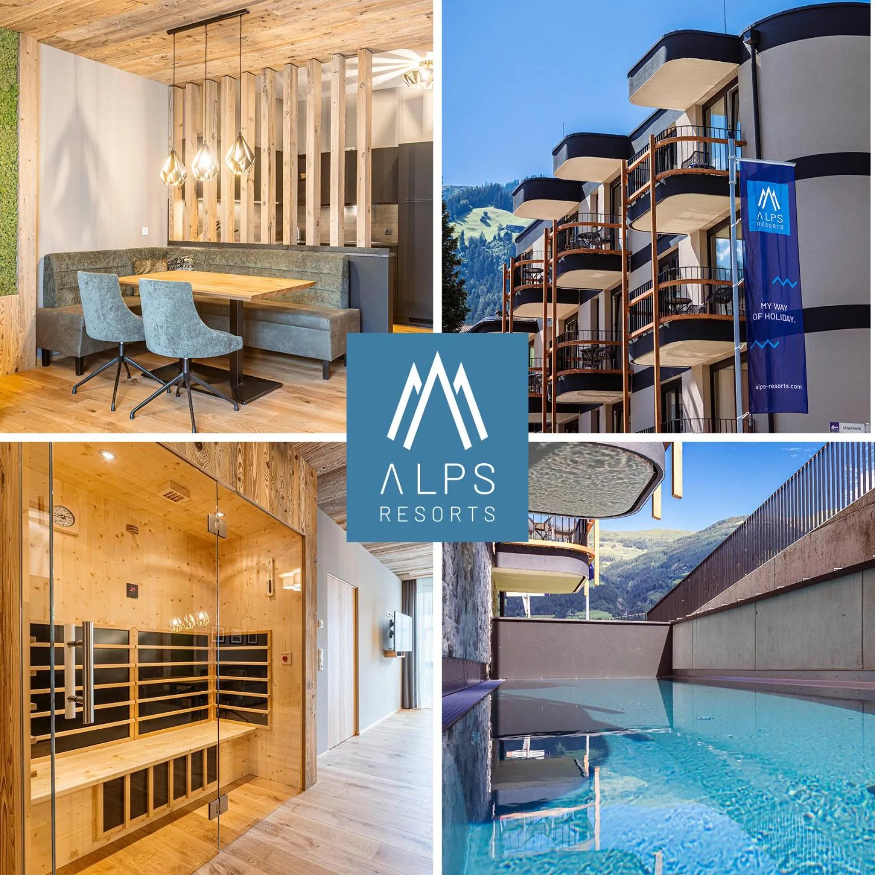 Property building in Zillertal Suites Fügen by ALPS RESORTS