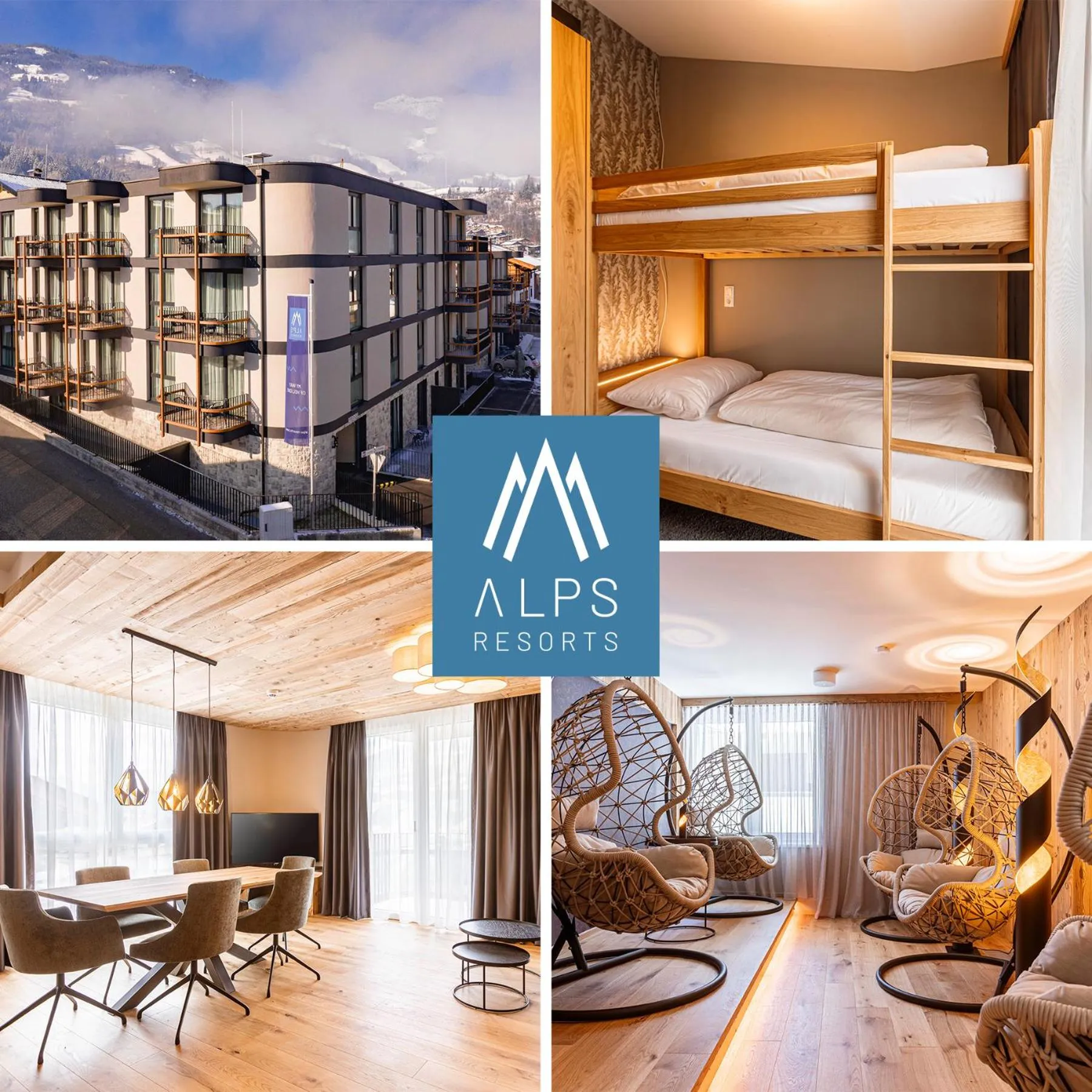 Property building, Bed in Zillertal Suites Fügen by ALPS RESORTS