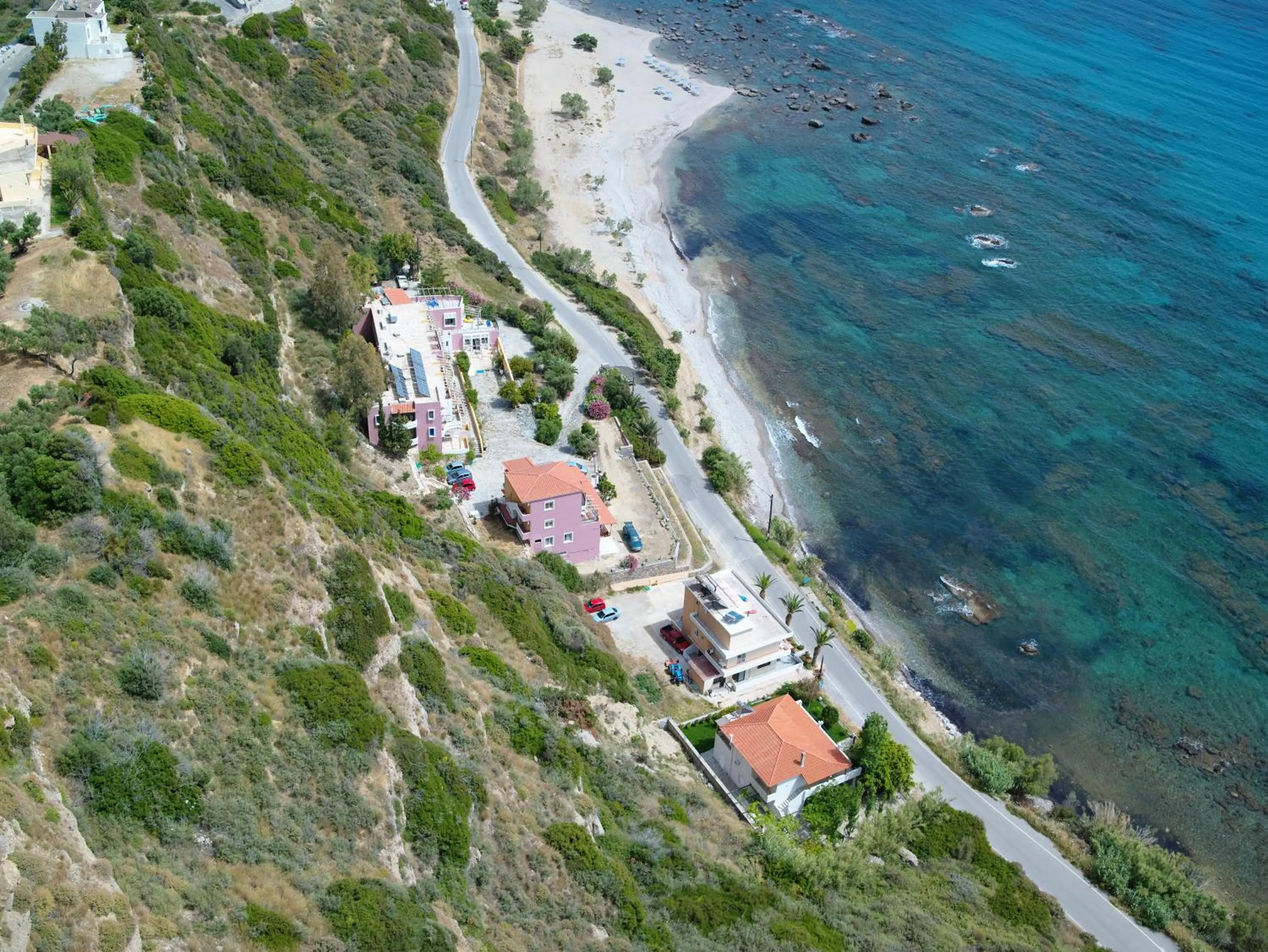 Bird's eye view in Thalassa House Apartments