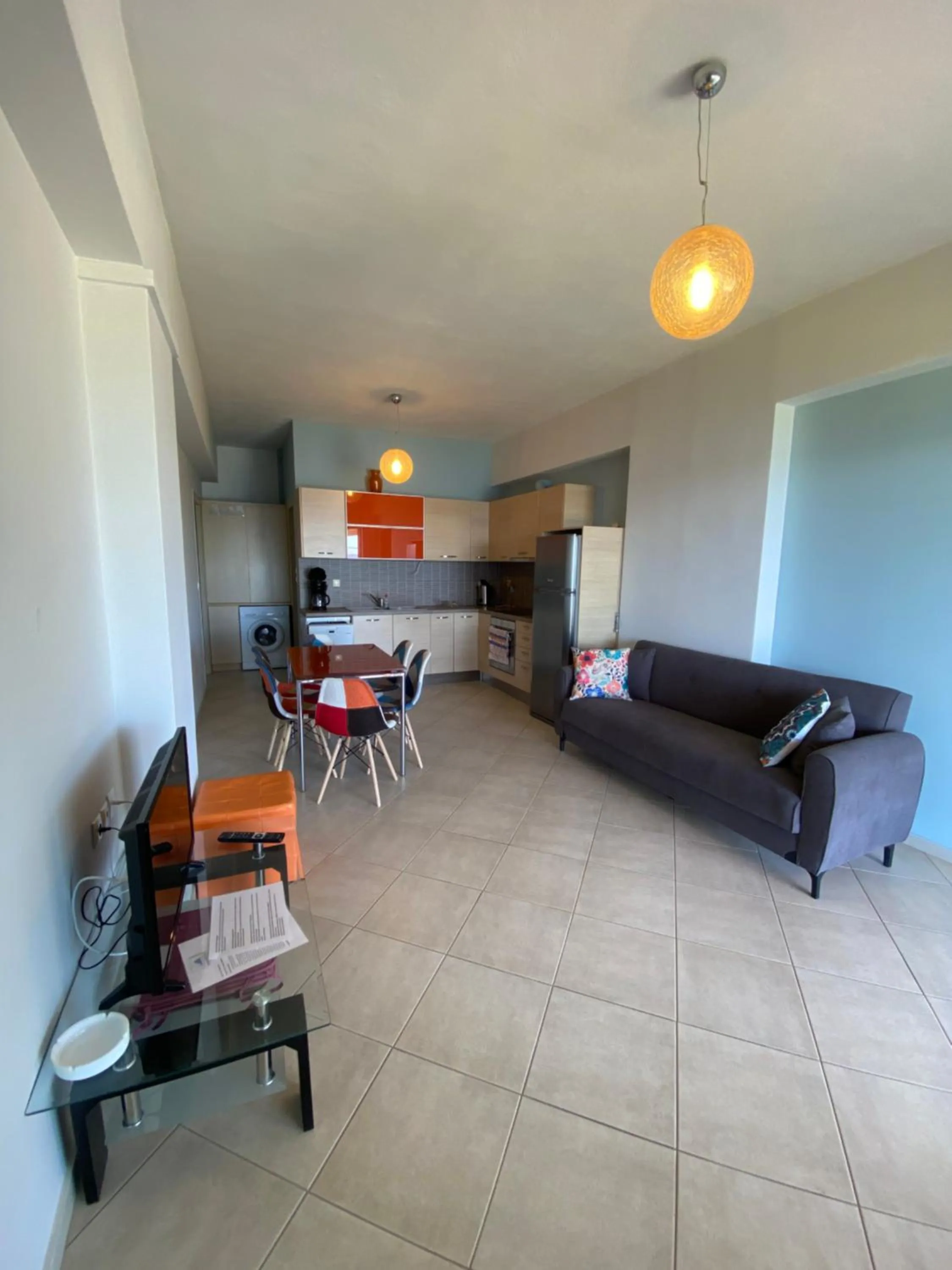 Living room in Thalassa House Apartments