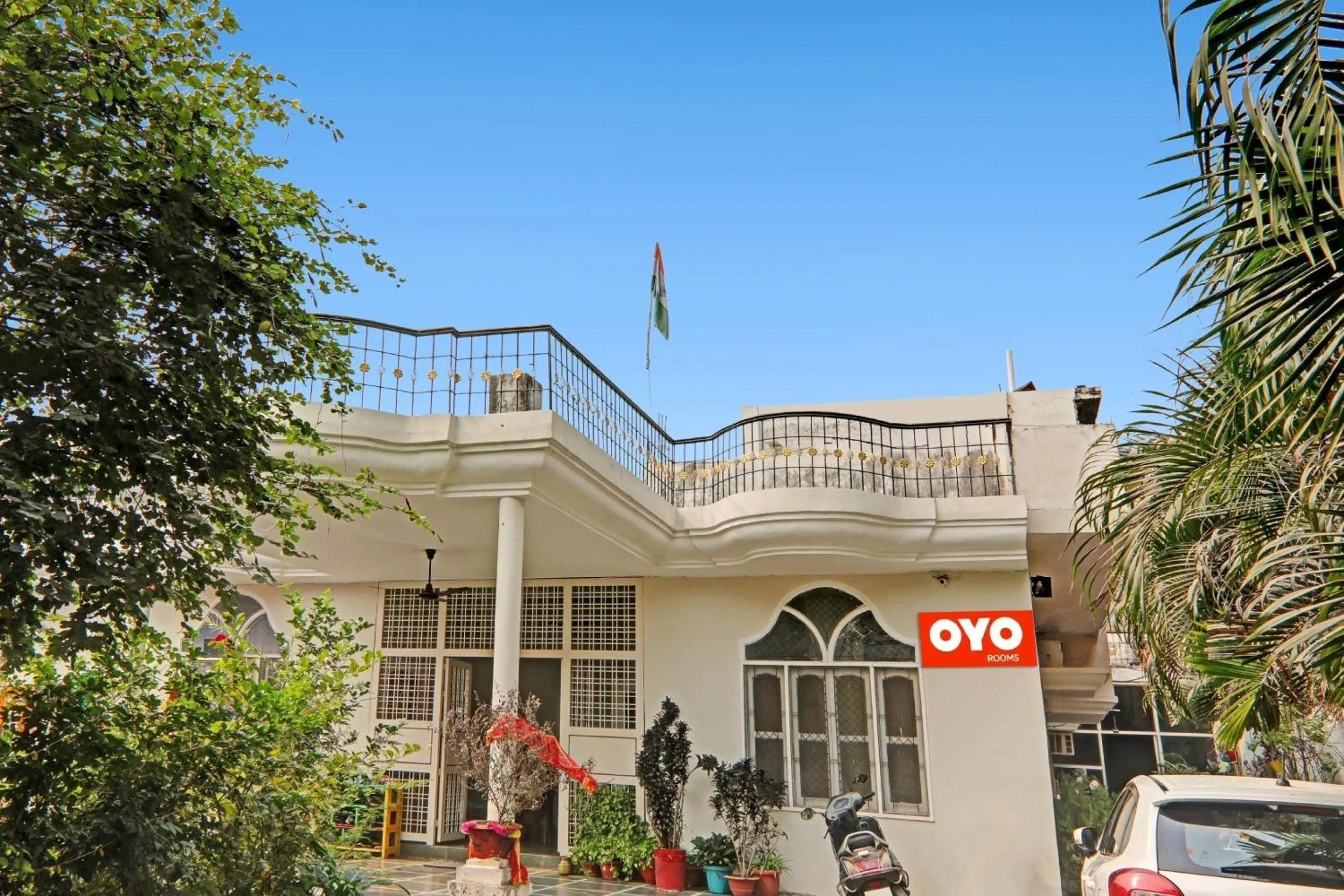 Facade/entrance in Hotel O R V Inn