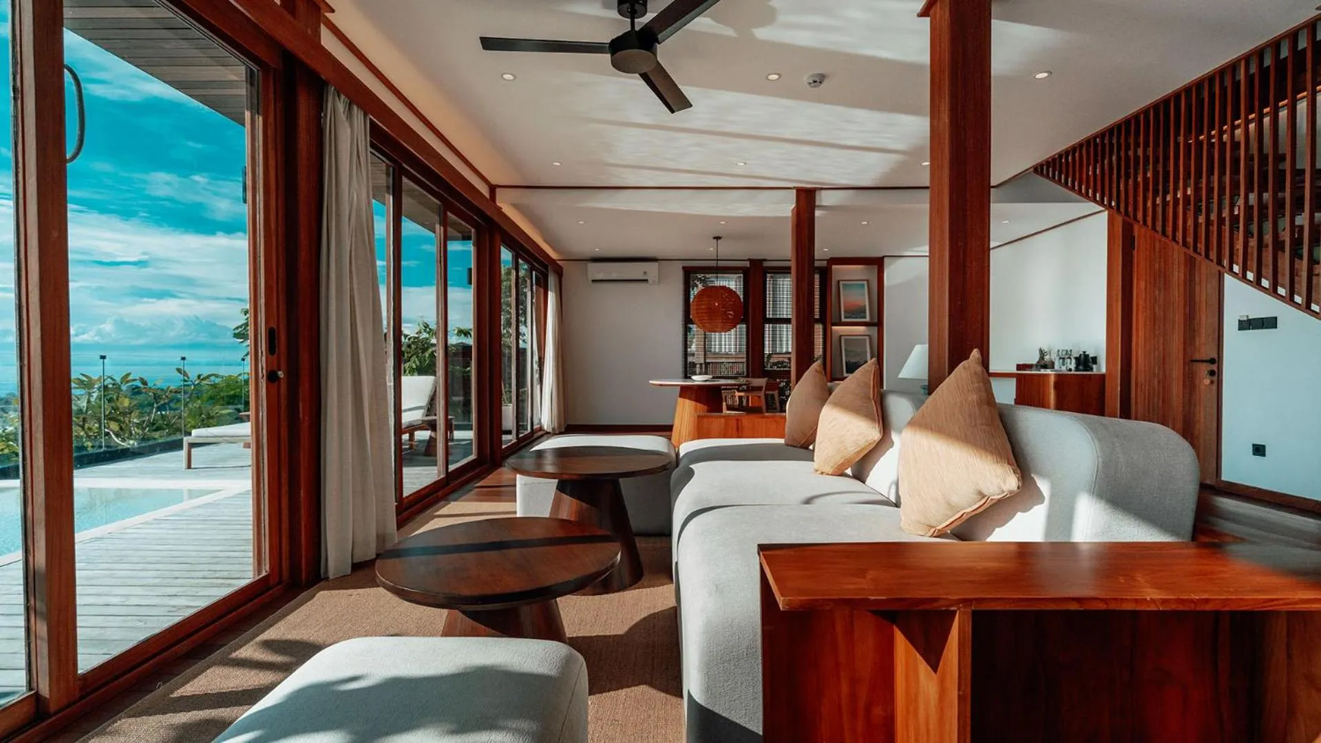 Living room in Grün Uluwatu