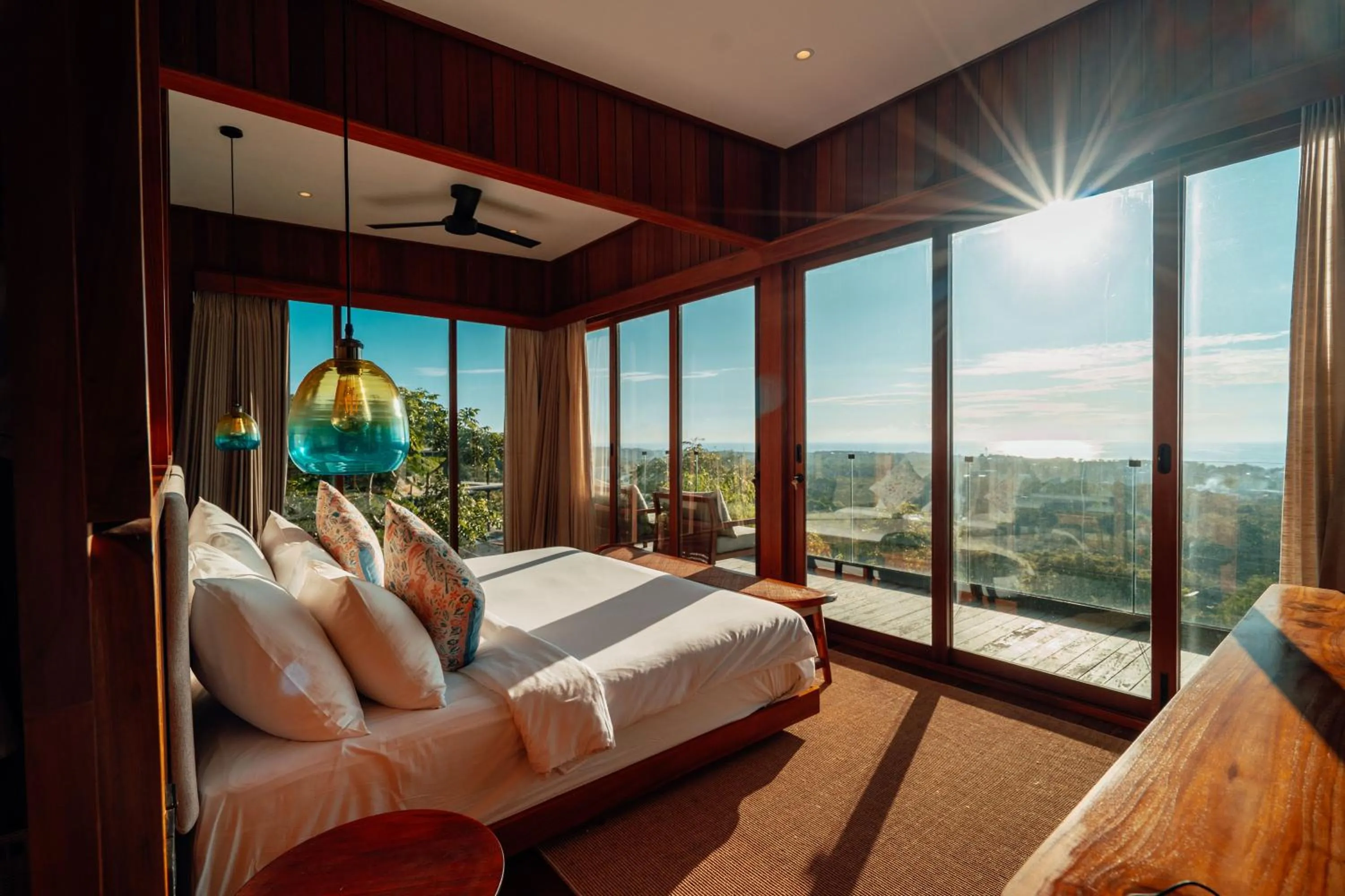 Living room, Bed in Grün Uluwatu