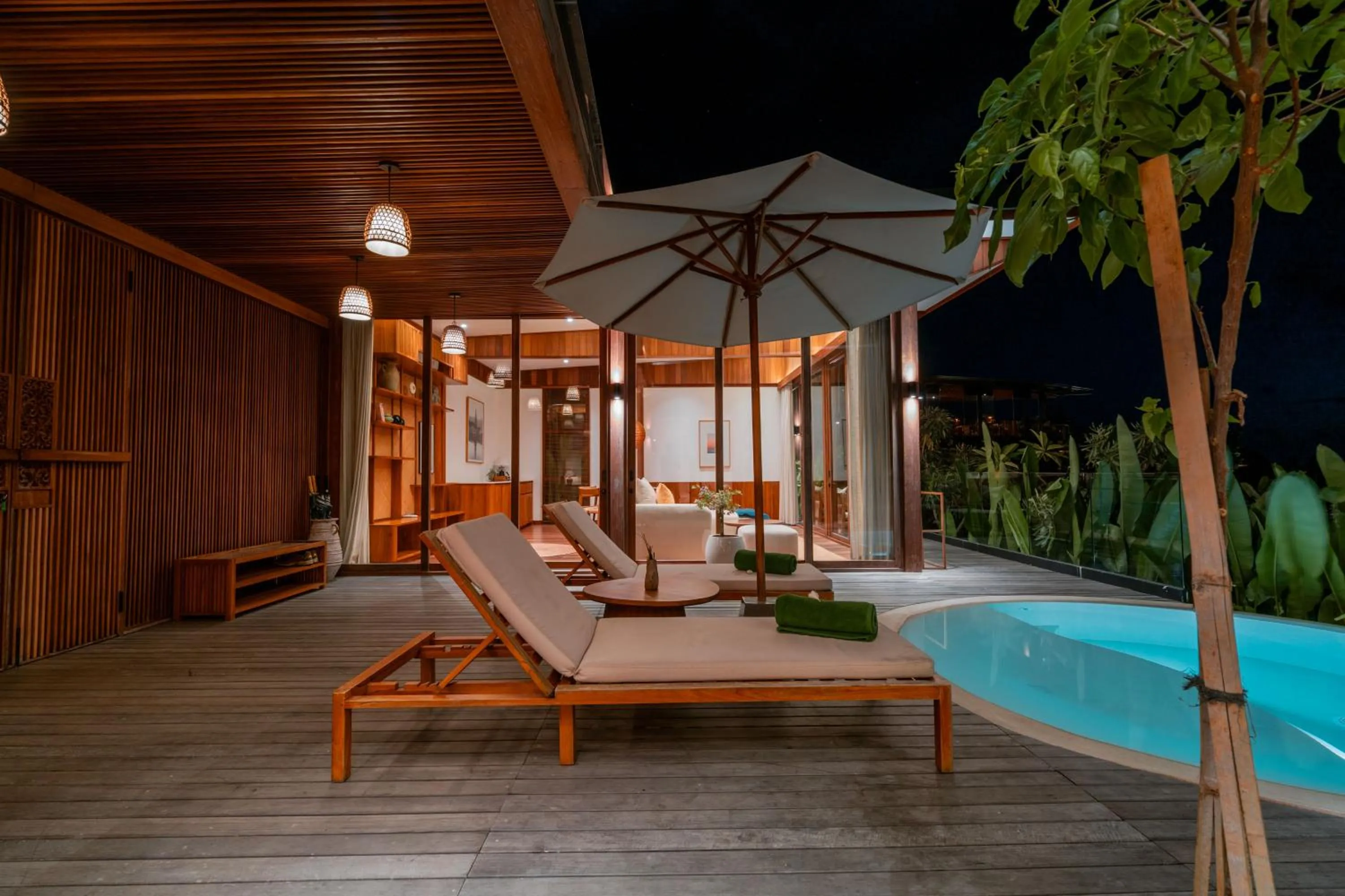 Balcony/Terrace in Grün Uluwatu