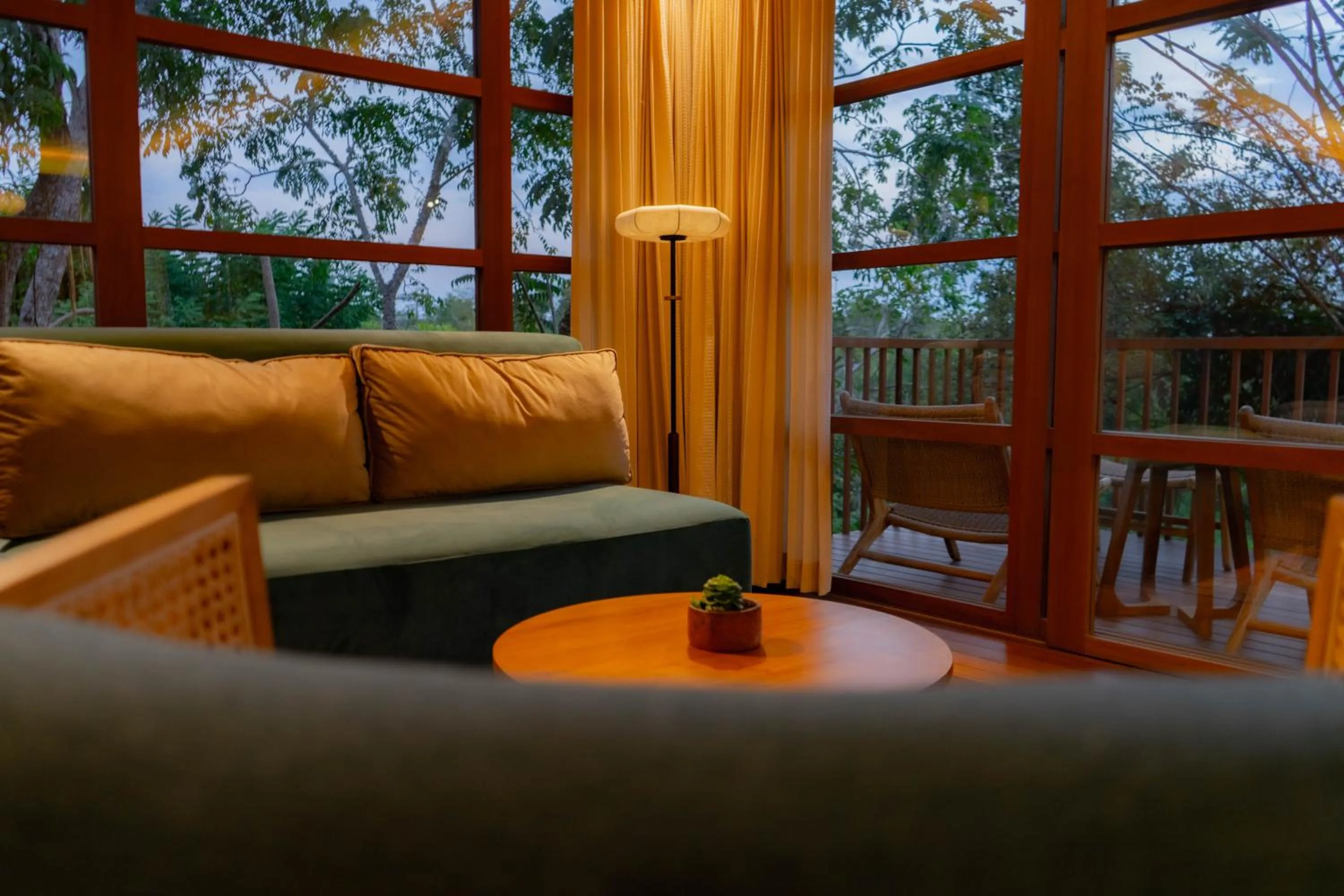 Balcony/Terrace in Grün Uluwatu