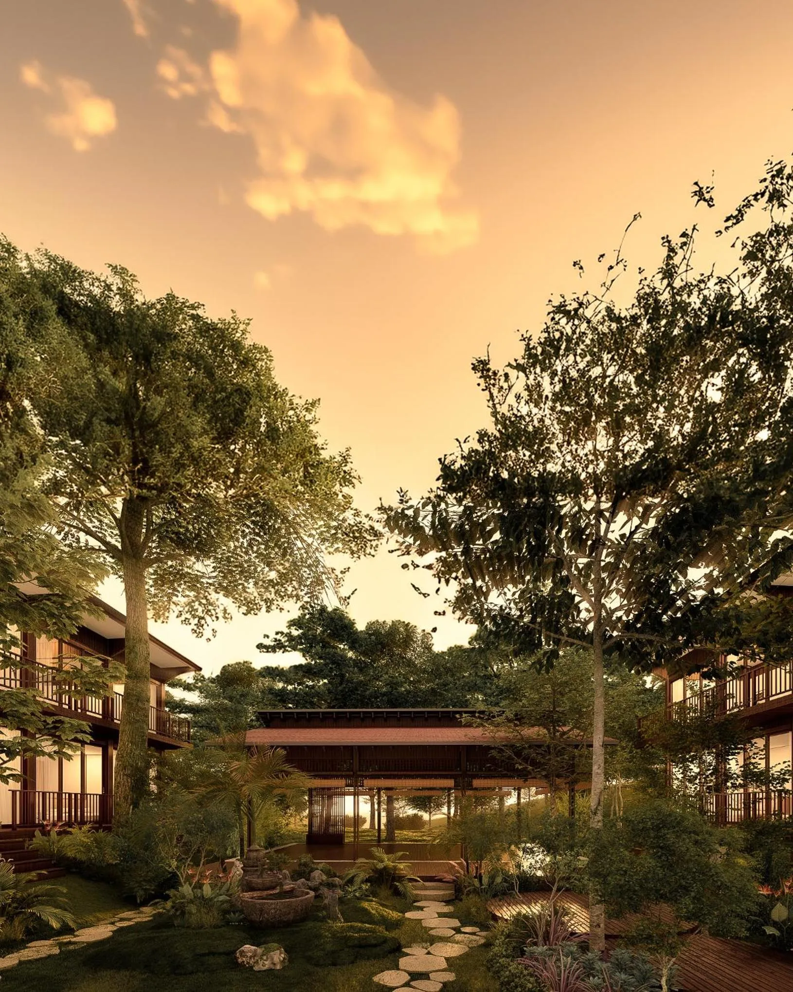 Property building in Grün Uluwatu